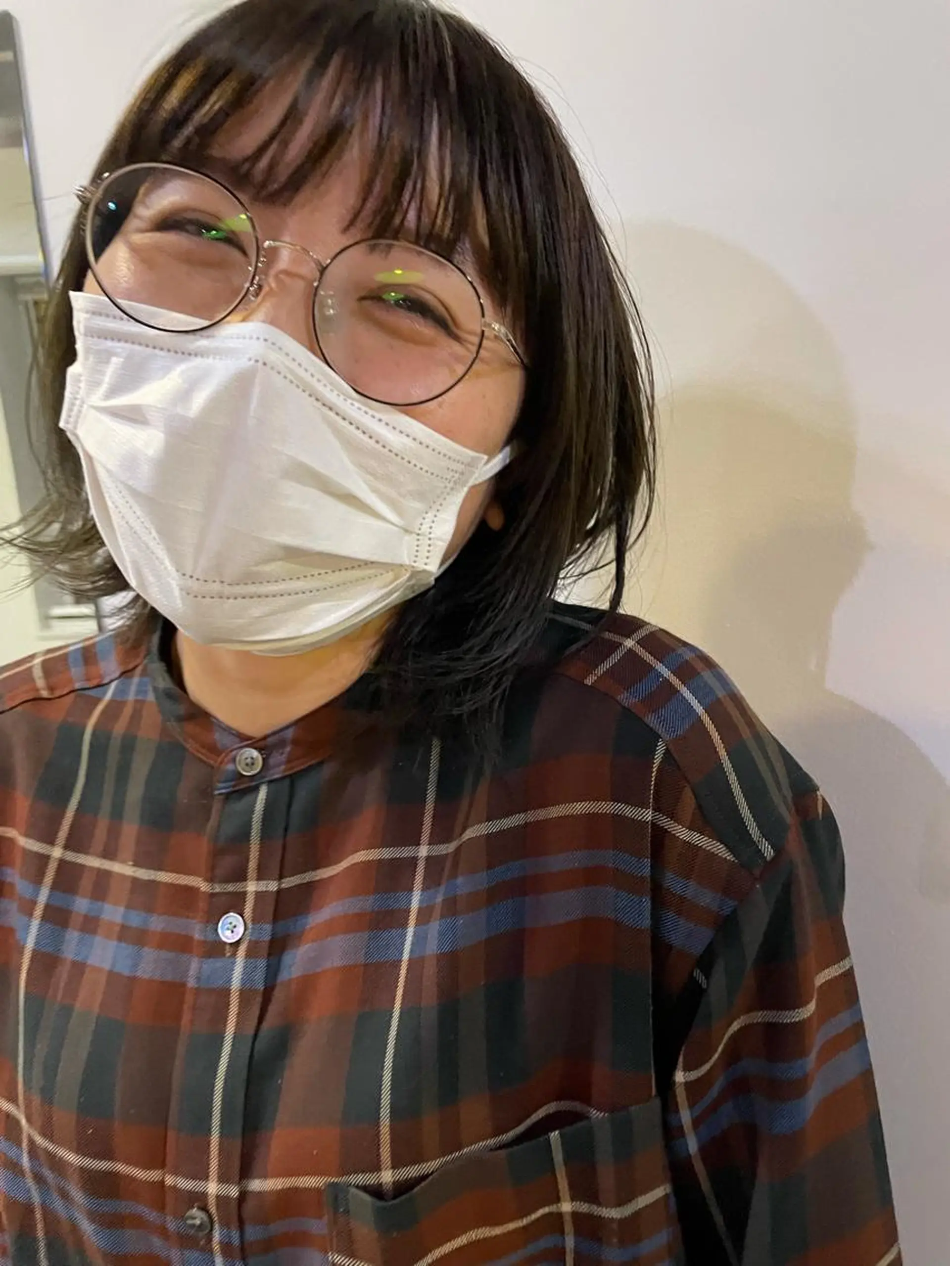 ミディアム silo所属・silo MOKA 顔周りカット🦦のヘアスタイル