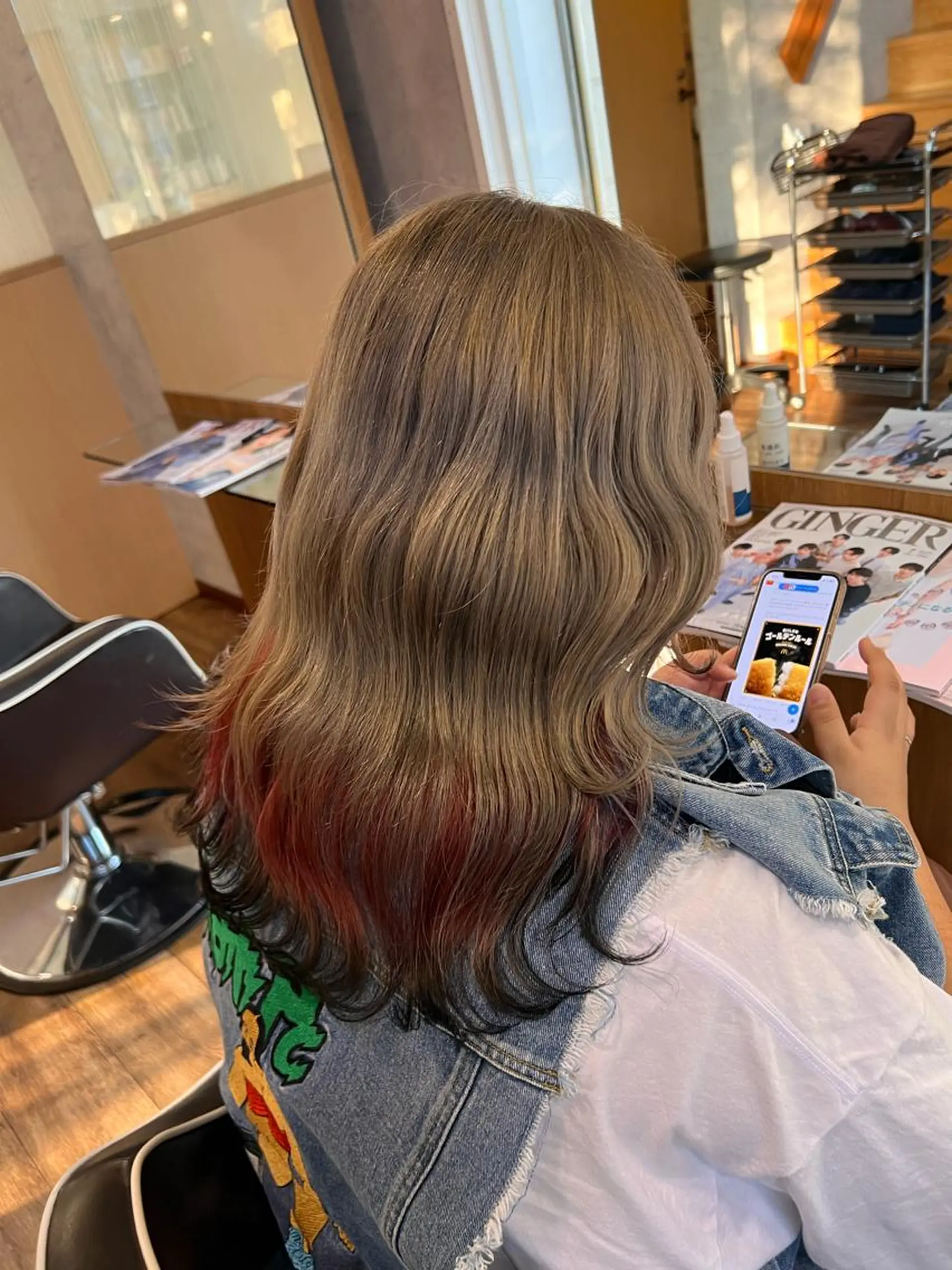 ロング カラー トリートメント カット ヘアカラー 🌻井上 マリー🌻のヘアスタイル