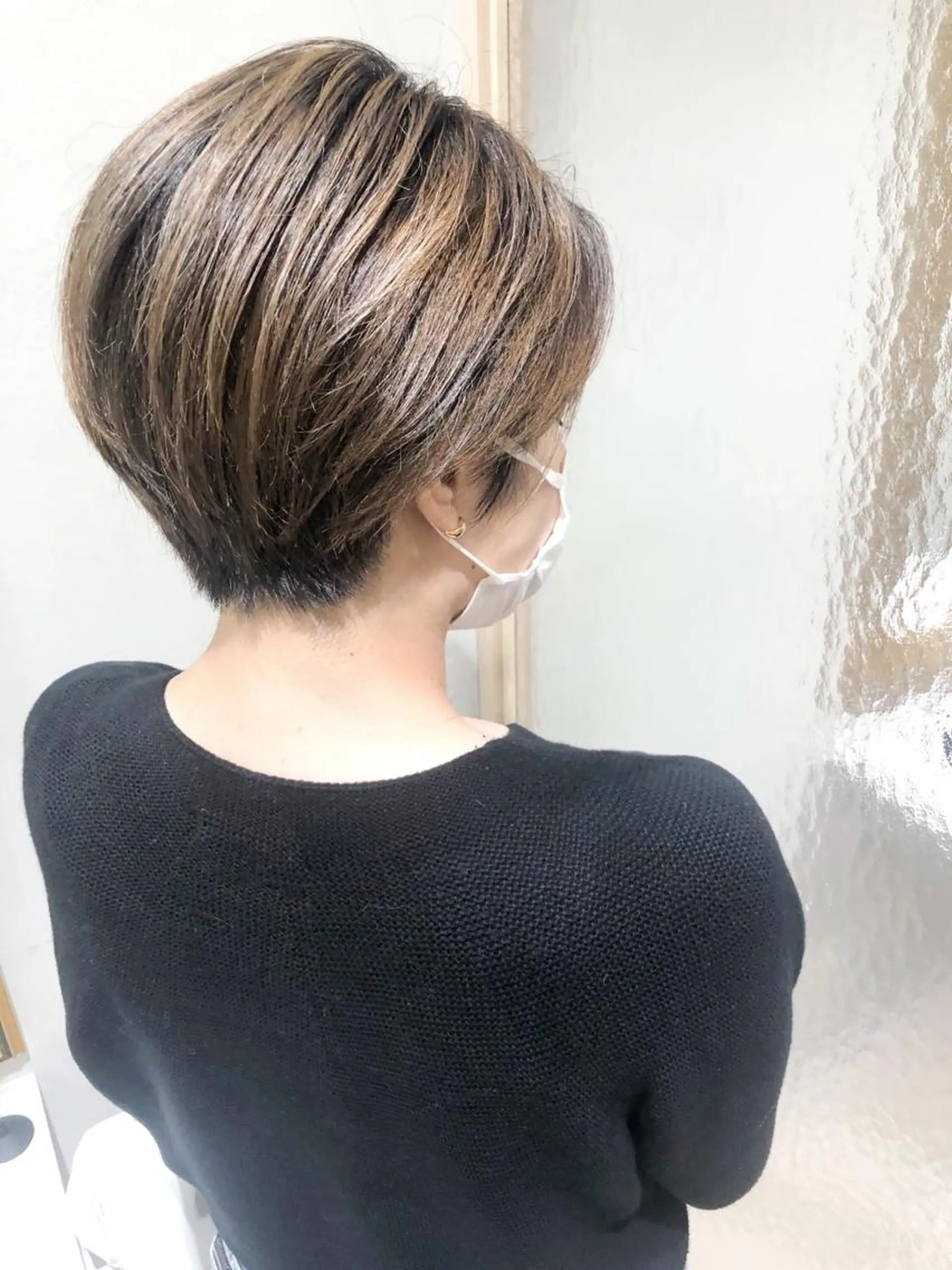 ショート カラー 艶髪/韓国レイヤー イノウエヒロキのヘアスタイル