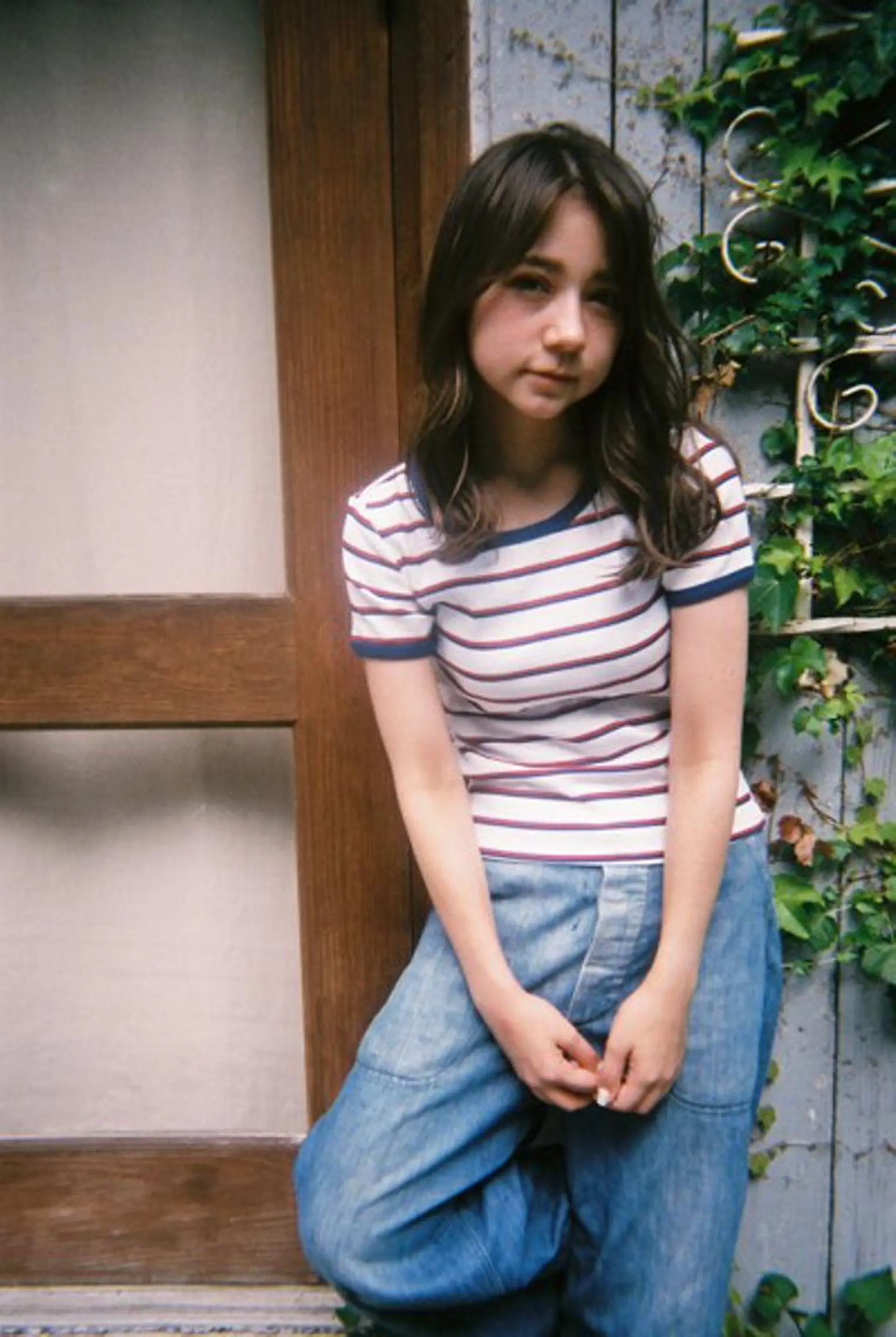 セミロング カラー 北條 優輝のヘアスタイル