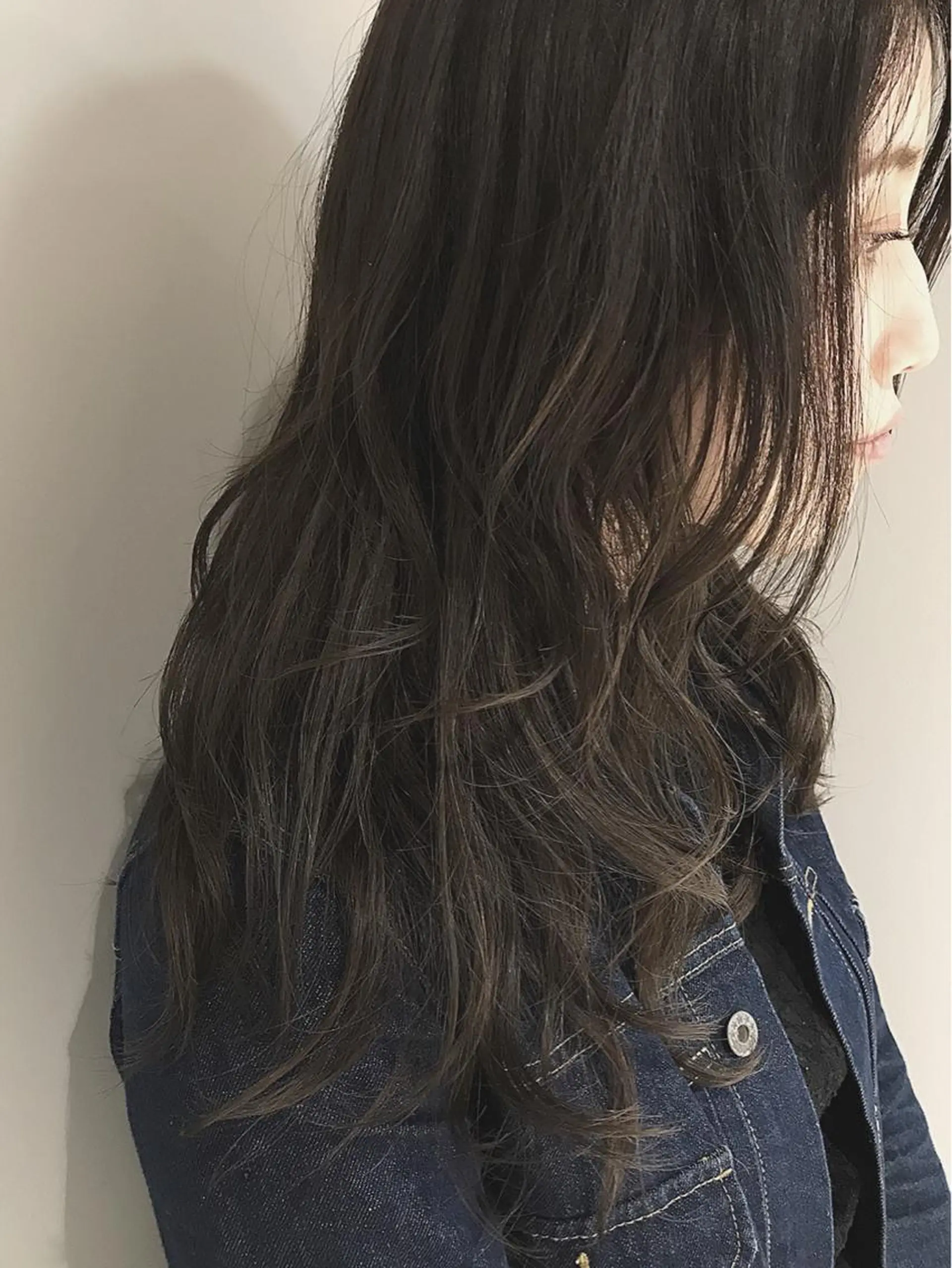 ロング カラー パーマ ヘアアレンジ ナツメダ ダイキのヘアスタイル