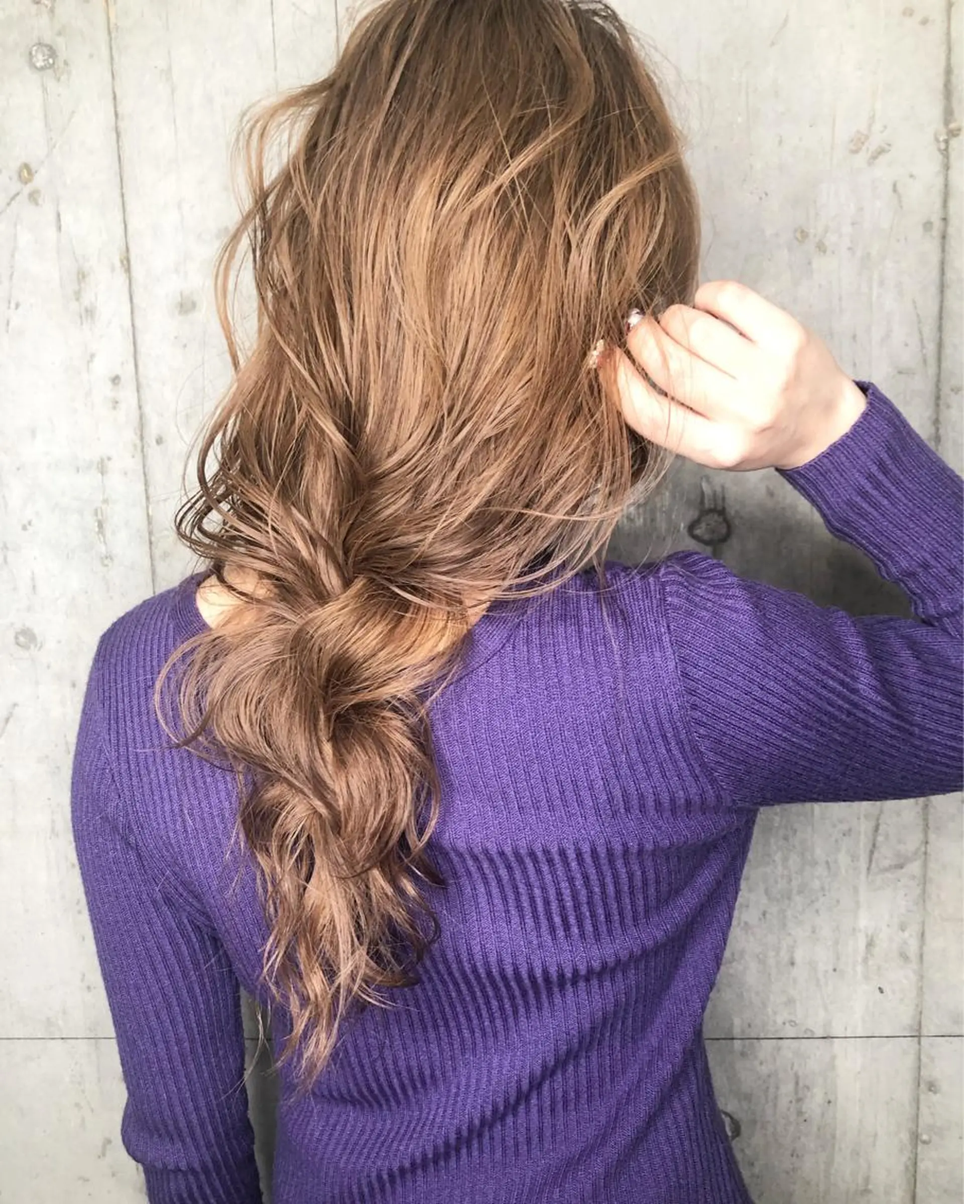 ロング カラー ⭐️横浜ブリーチ特化 美容師 堤涼⭐️のヘアスタイル