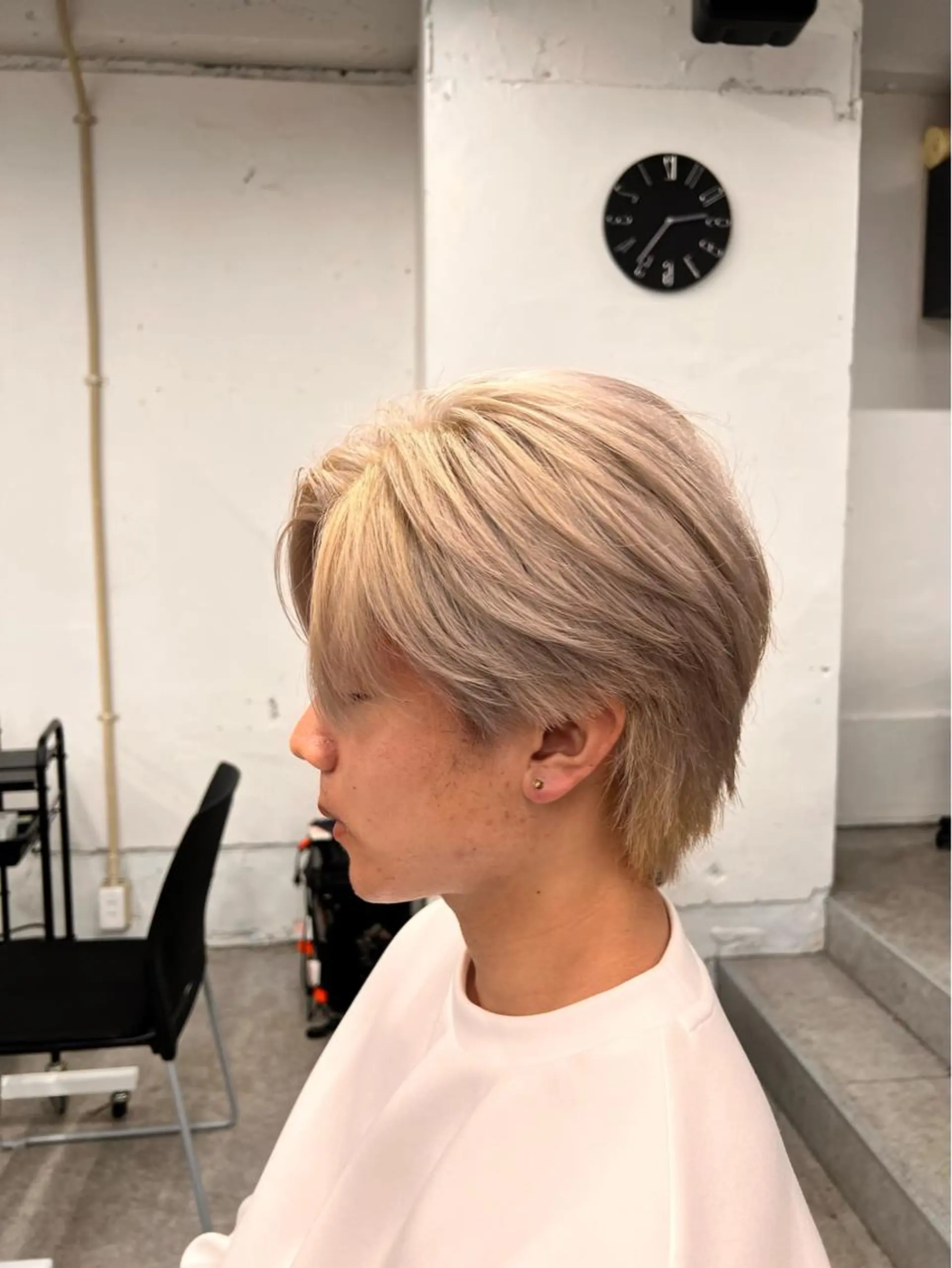 ショート カラー ヘアアレンジ メンズ 新世代パーマ⚡️ の達人トモ⚡️のヘアスタイル