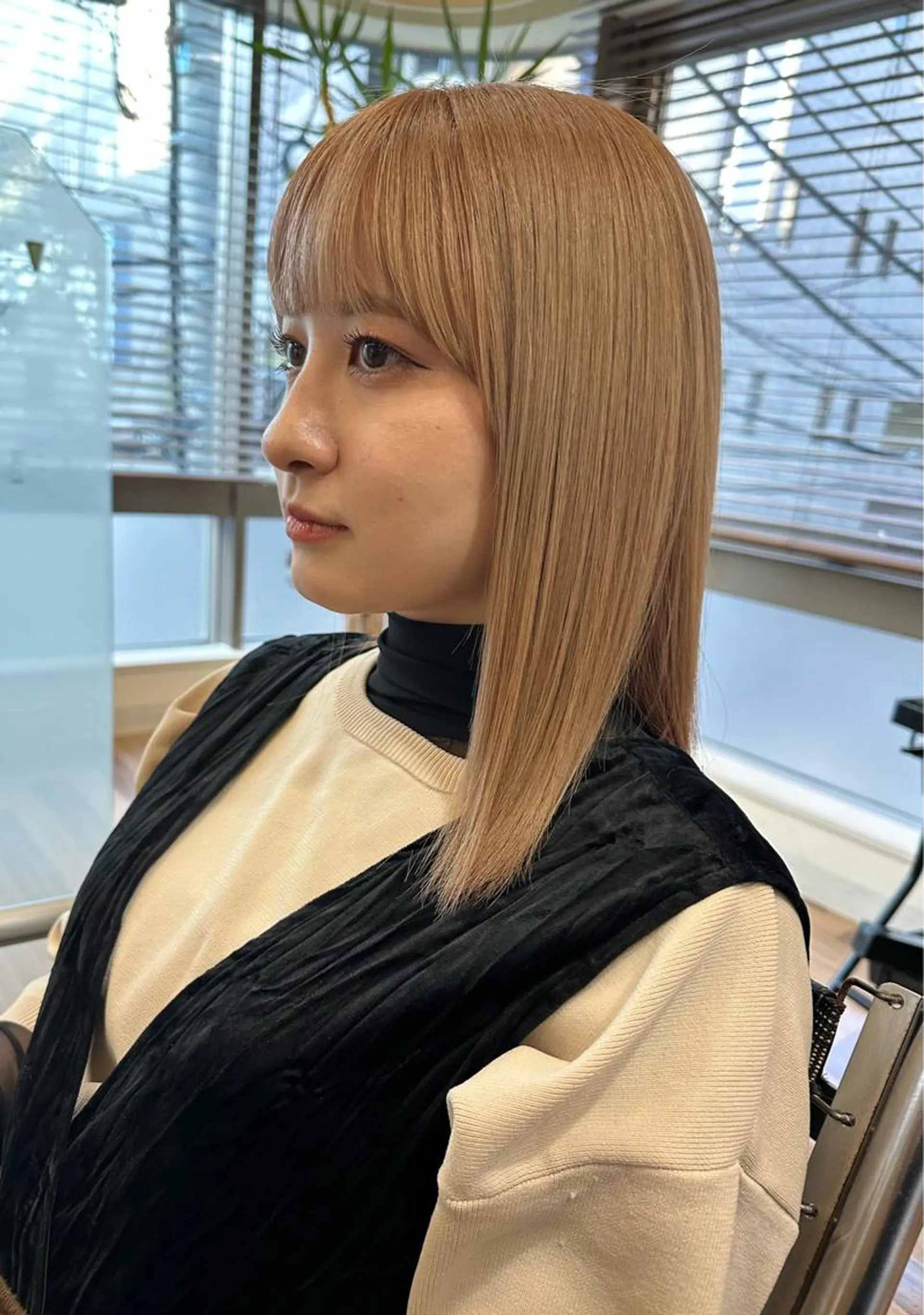 ミディアム カラー lelu所属・lelu / 佐々木のヘアスタイル