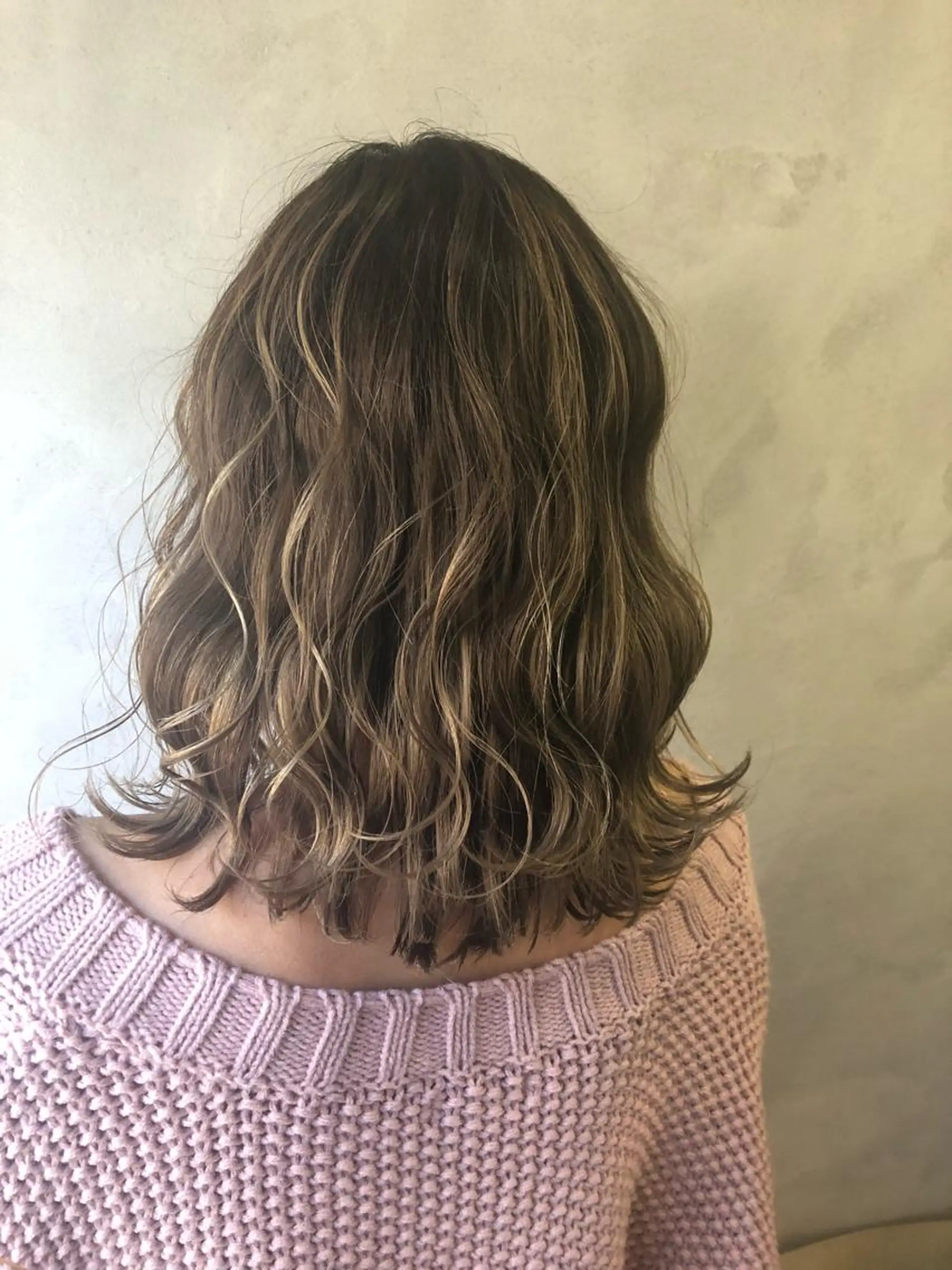 ミディアム ヘアカラー Le Lien カジのヘアスタイル