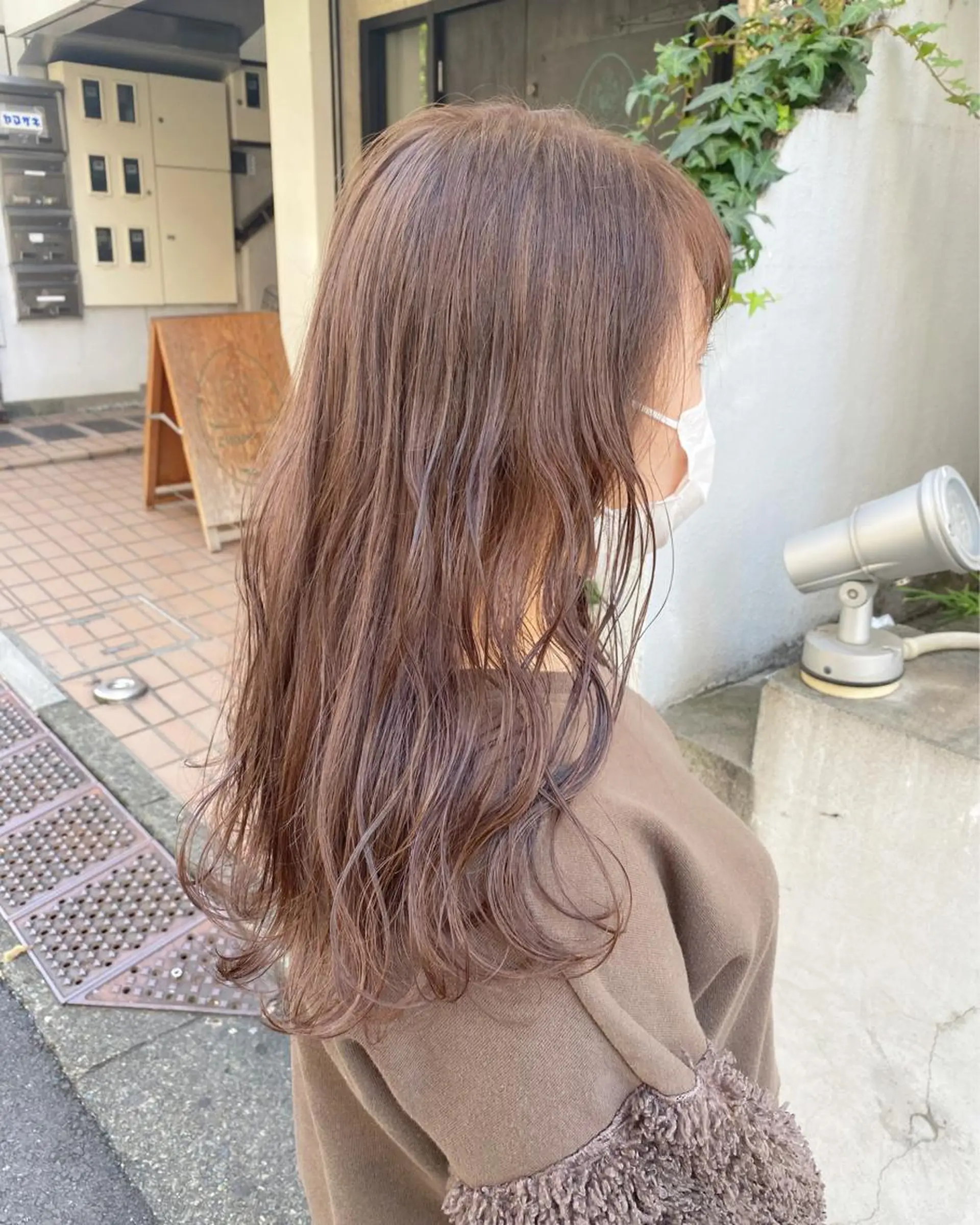 セミロング カラー カット ヘアカラー トリートメント IVORY.所属・🟩白髪ぼかし/ボブ /ショートヘア/大司のヘアスタイル