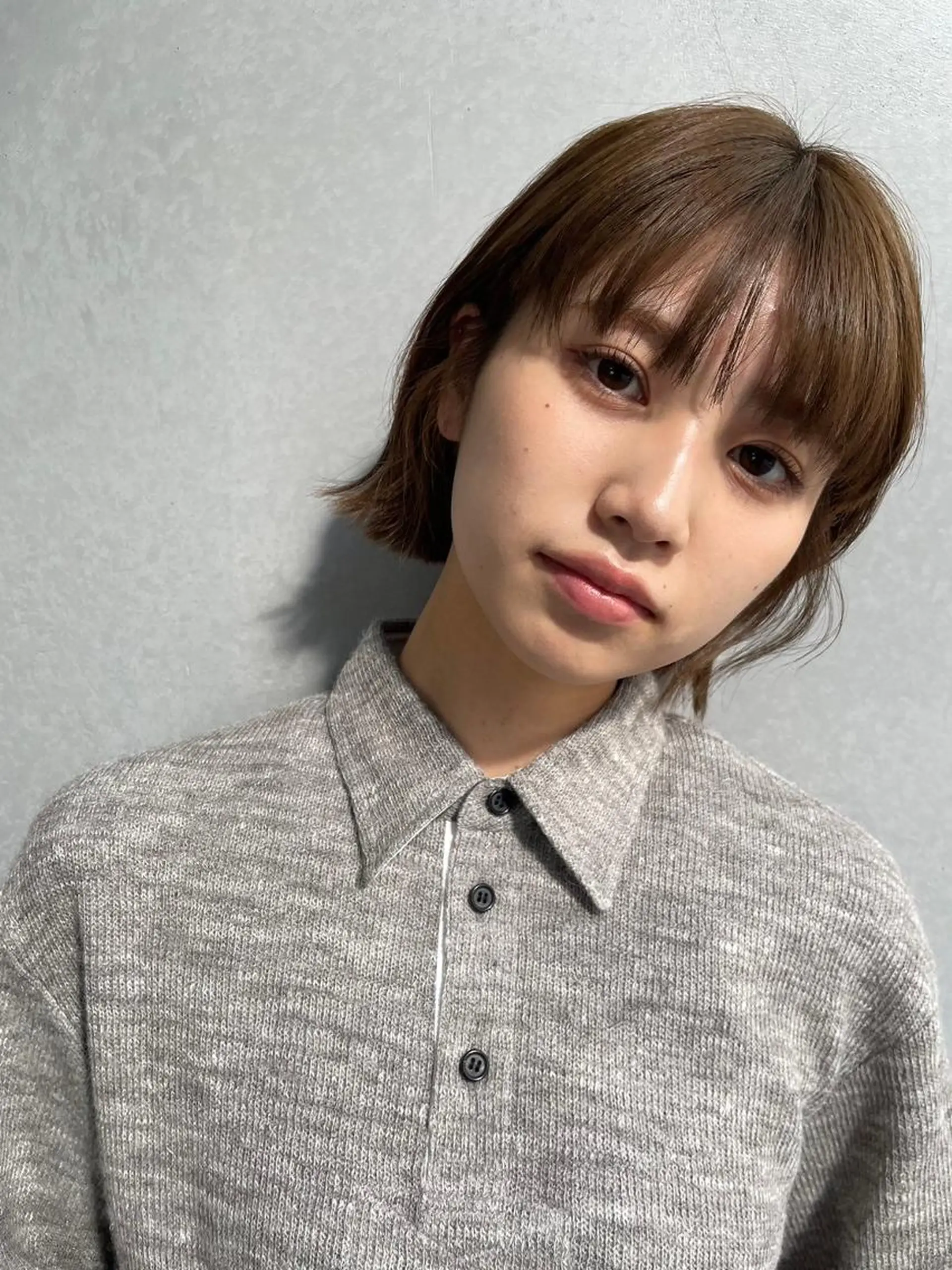 ショート カラー パーマ ショートボブ アディクシーカラー ブリーチ ケアブリーチ デザインカラー ヘアカラー CEINE PATHのヘアスタイル