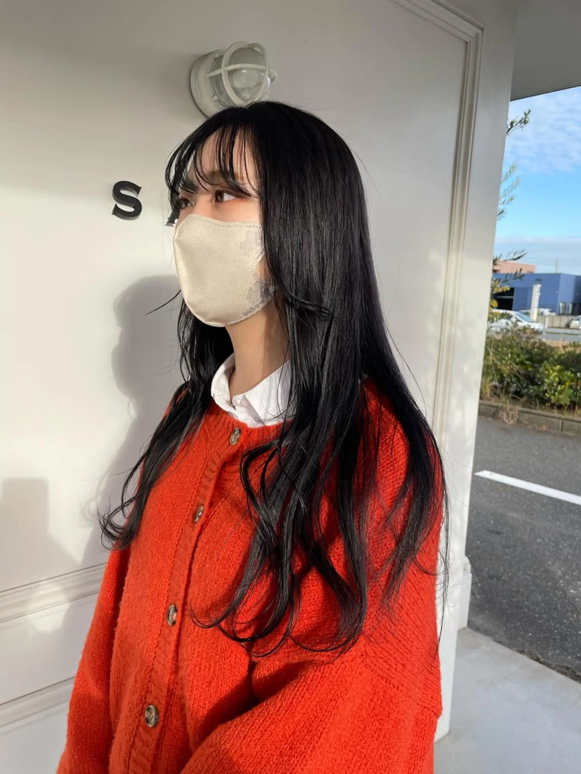 ロング カラー ラベンダーカラー 木村 架音のヘアスタイル