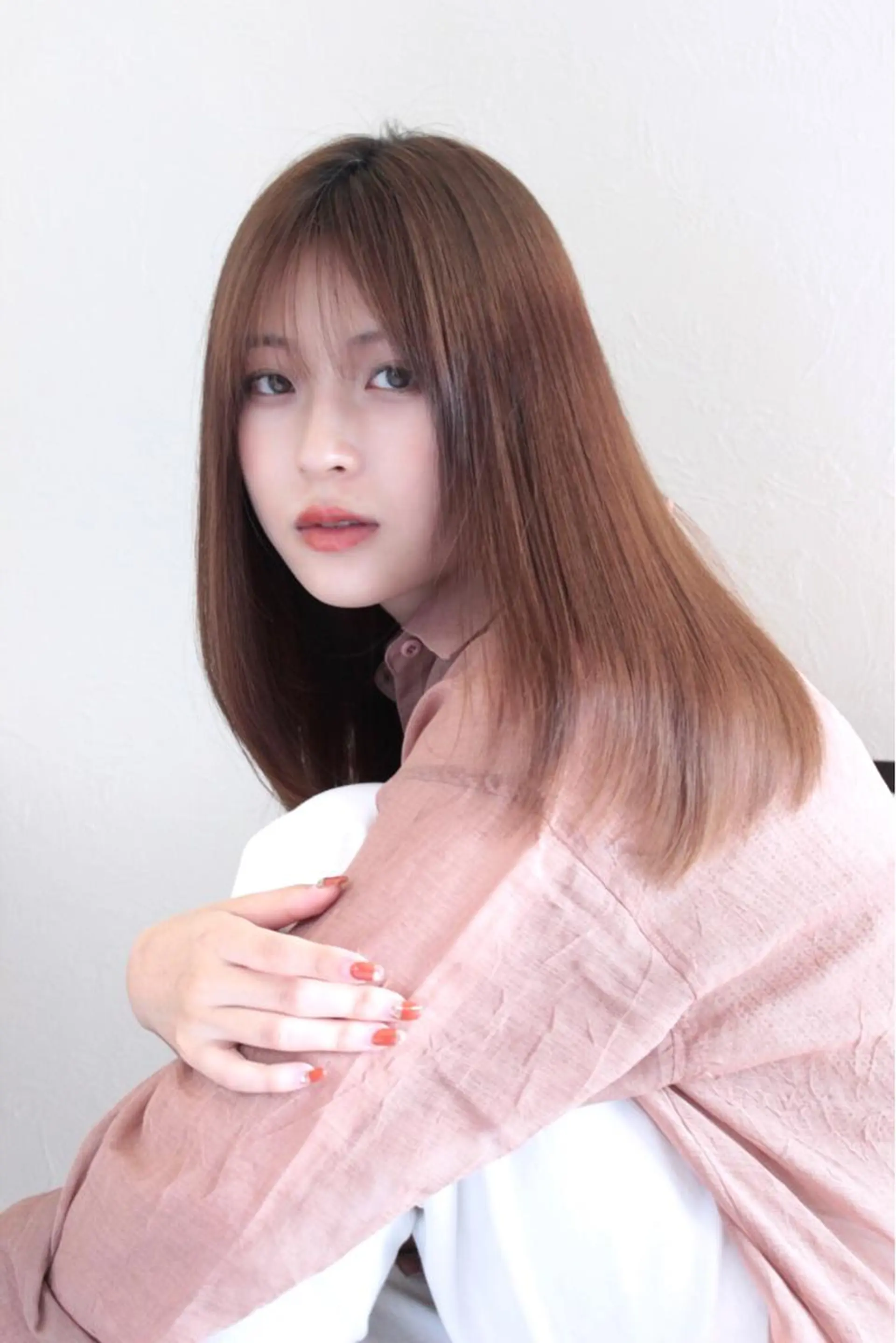 セミロング 髪質改善 ✨レイヤーお任せ✨ 林有里子のヘアスタイル