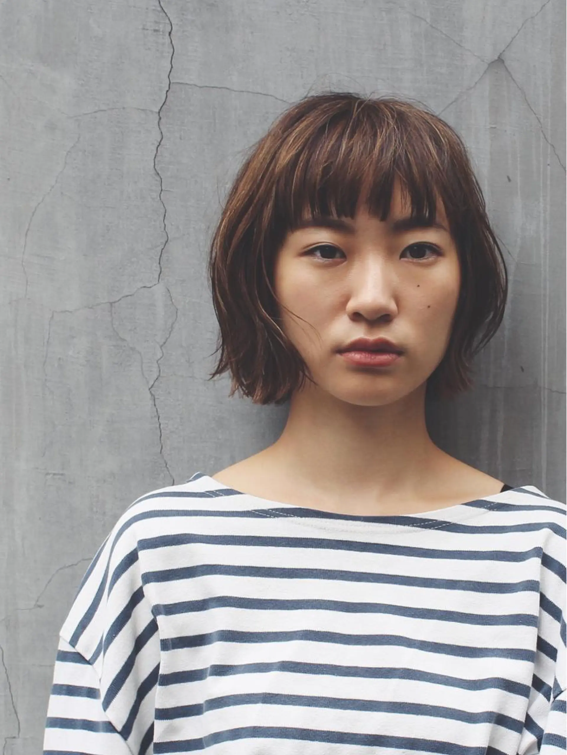 ショート カラー 酒井 麻里のヘアスタイル