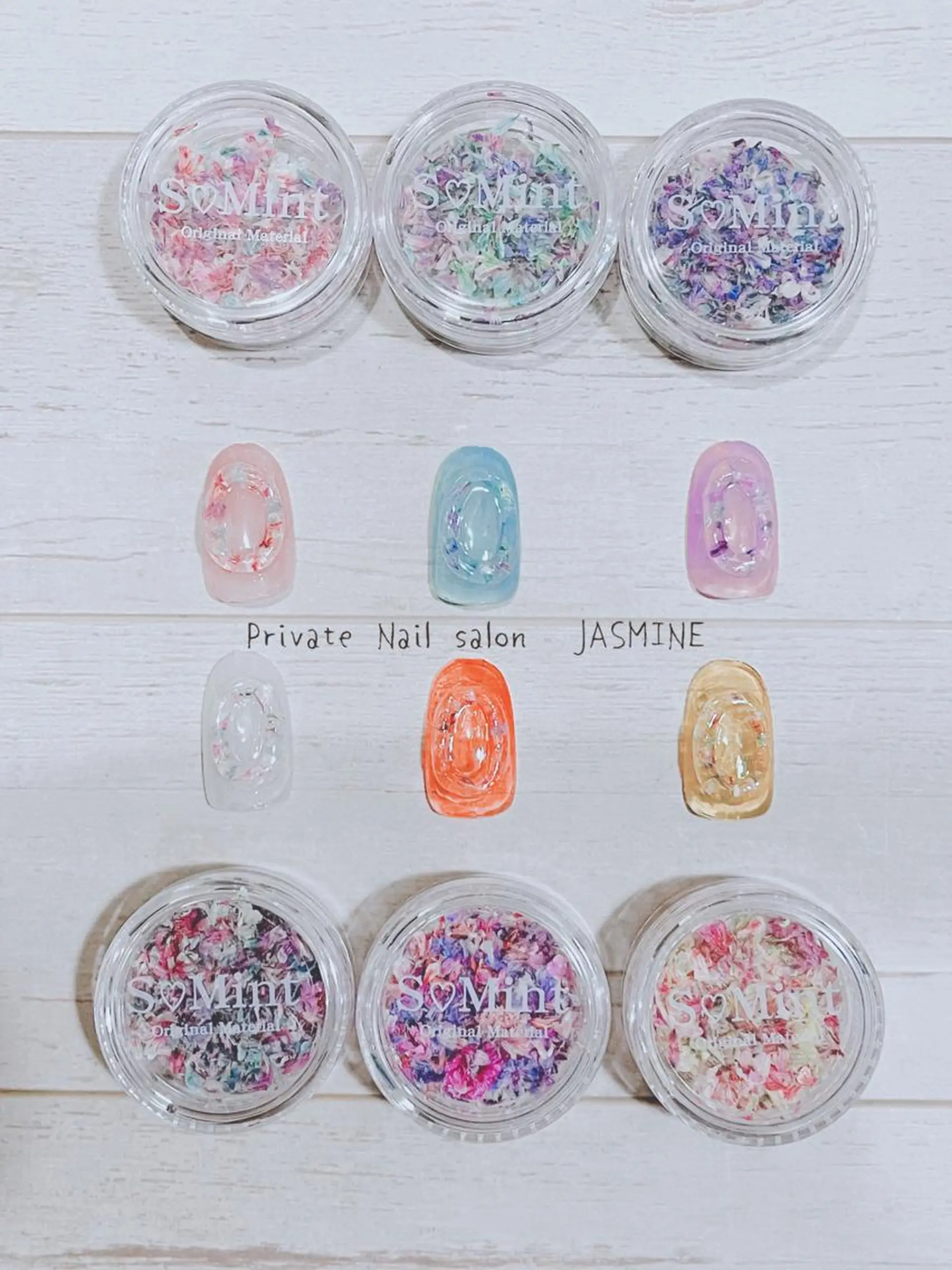 ネイル フラワーネイル 春ネイル ハンドネイル Nail salon JASMINEのネイルデザイン