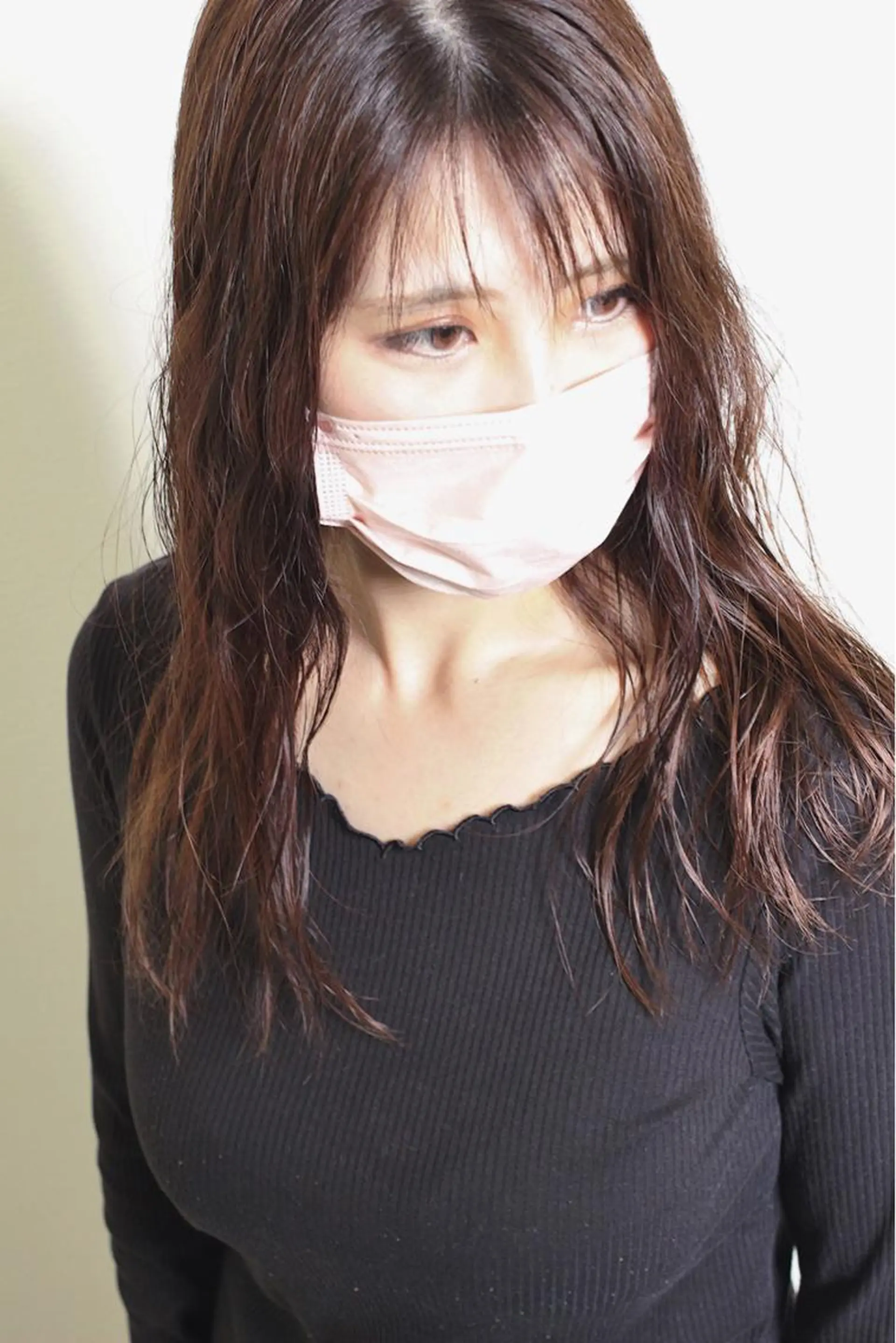 セミロング カラー パーマ セミロングパーマ パーマ 土居 正季のヘアスタイル