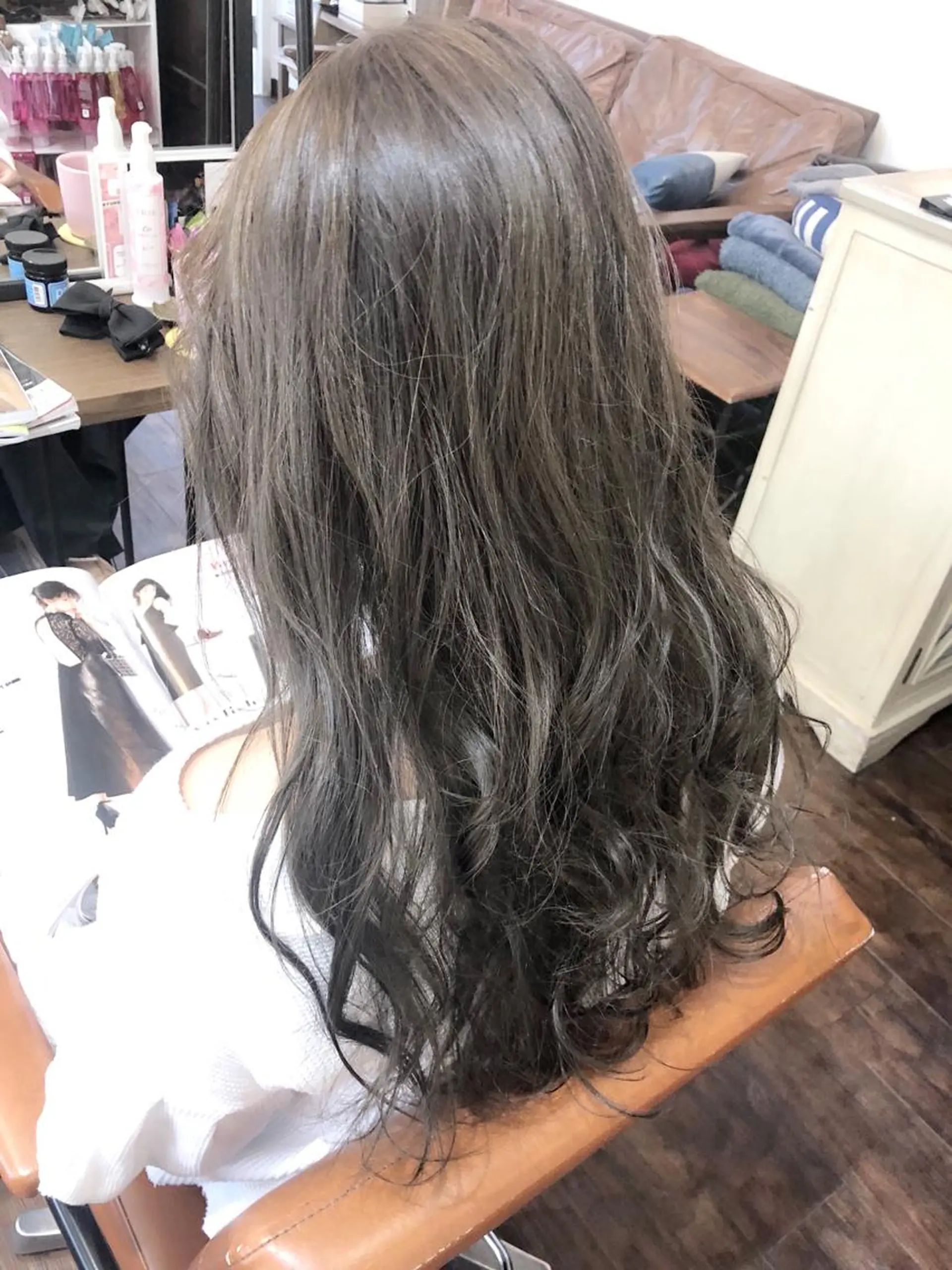 カラー カット ヘアカラー トリートメント ヘッドスパ グレージュ/髪質改善 Yamato.hのヘアスタイル