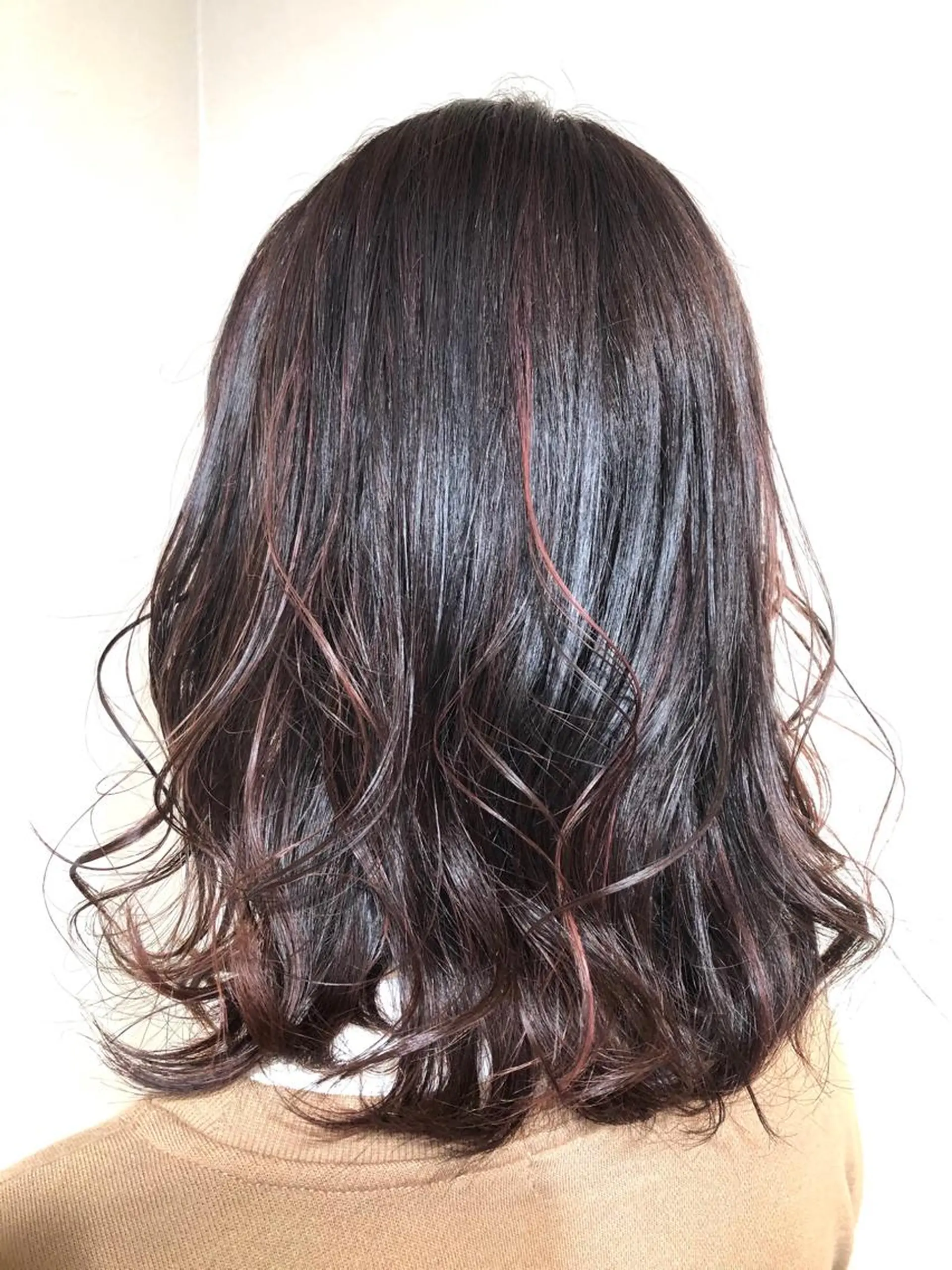 ミディアム カラー カット ヘアカラー トリートメント 浦山 和之のヘアスタイル