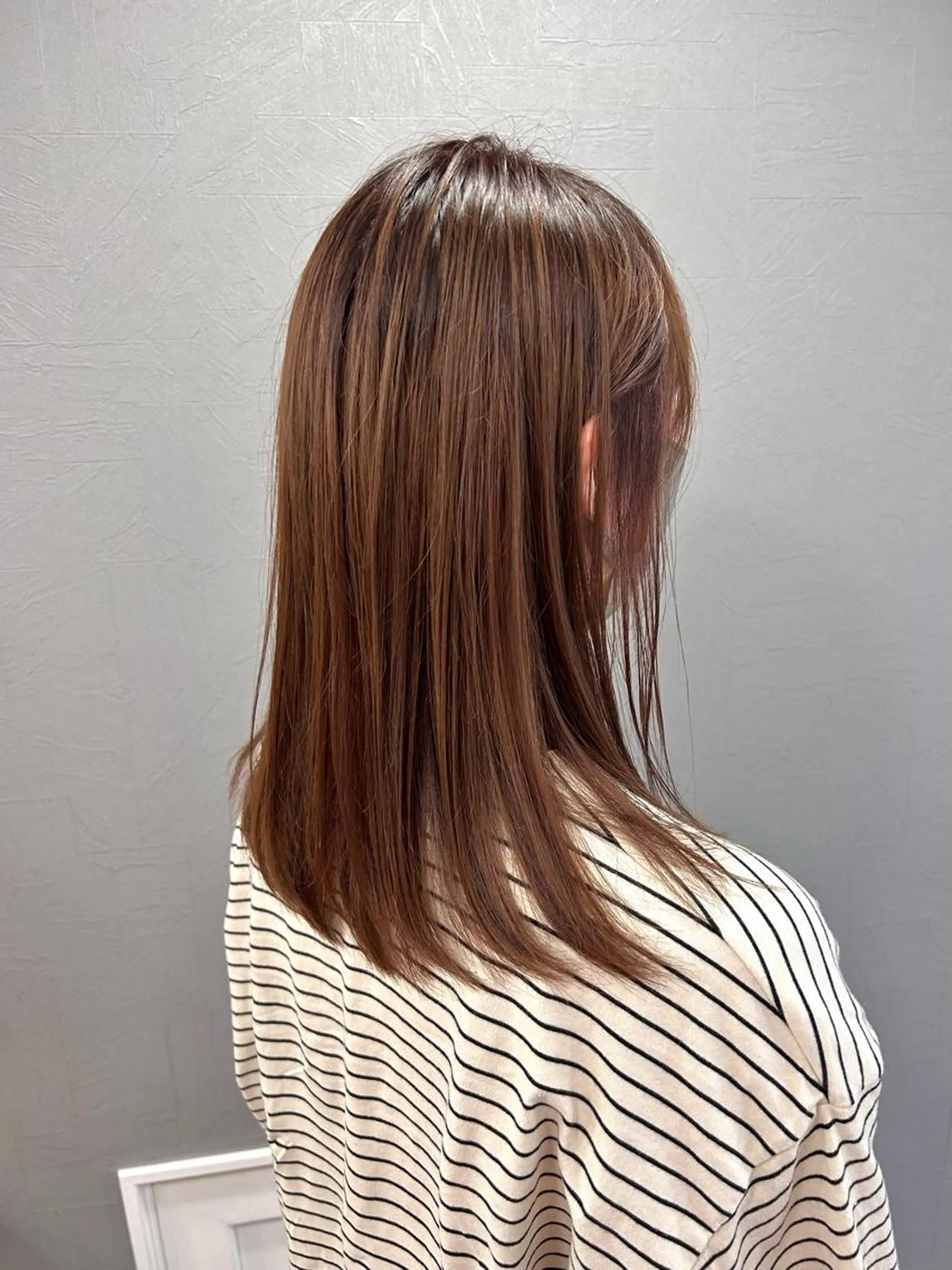 ミディアム カット ヘアカラー トリートメント RAYGLOW  by HEADLIGHT ひたちなか店所属・ナチュラル/ボブ/ レイヤー/後藤健吾のヘアスタイル