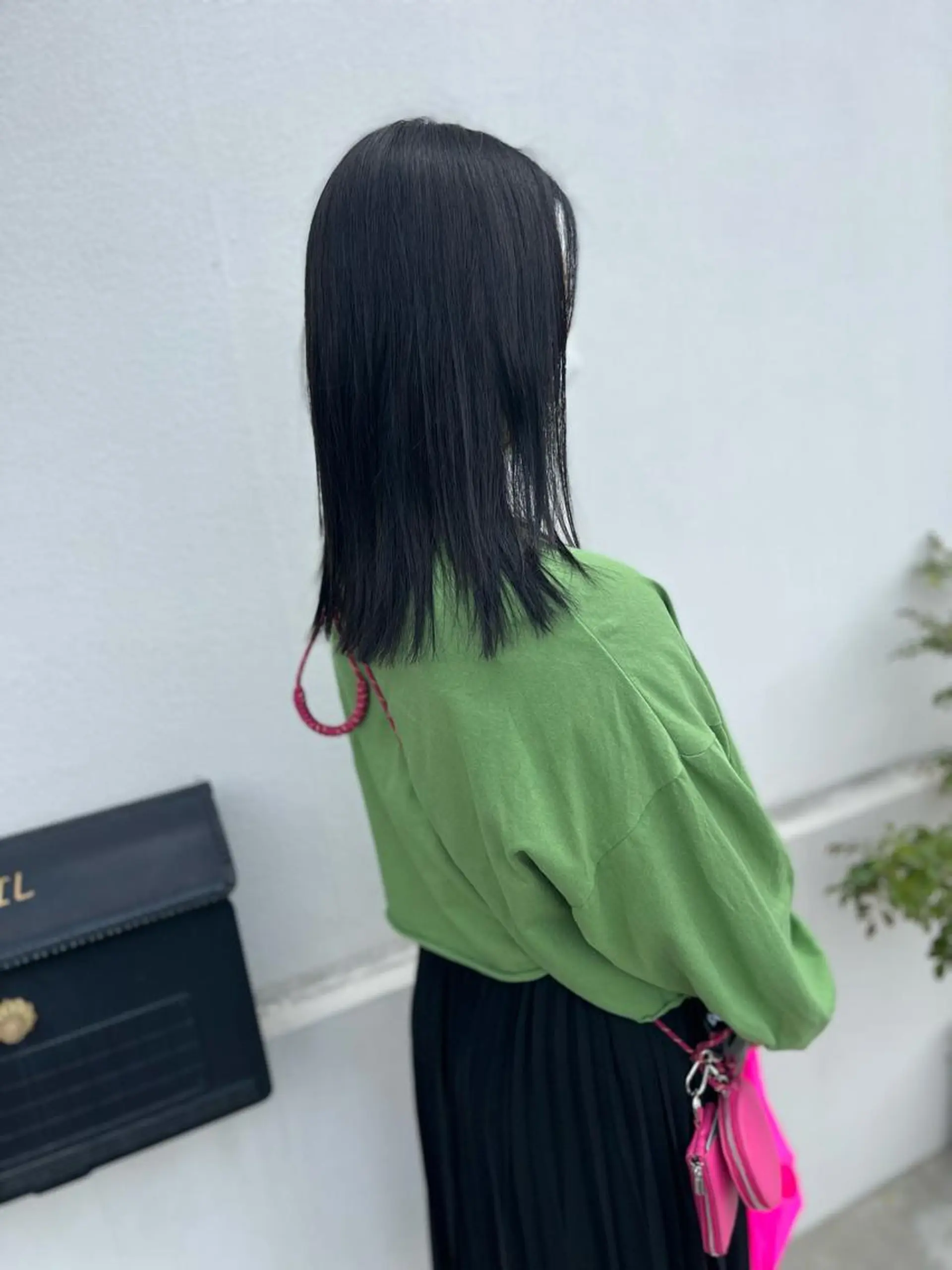 カラー 松本 玲菜のヘアスタイル