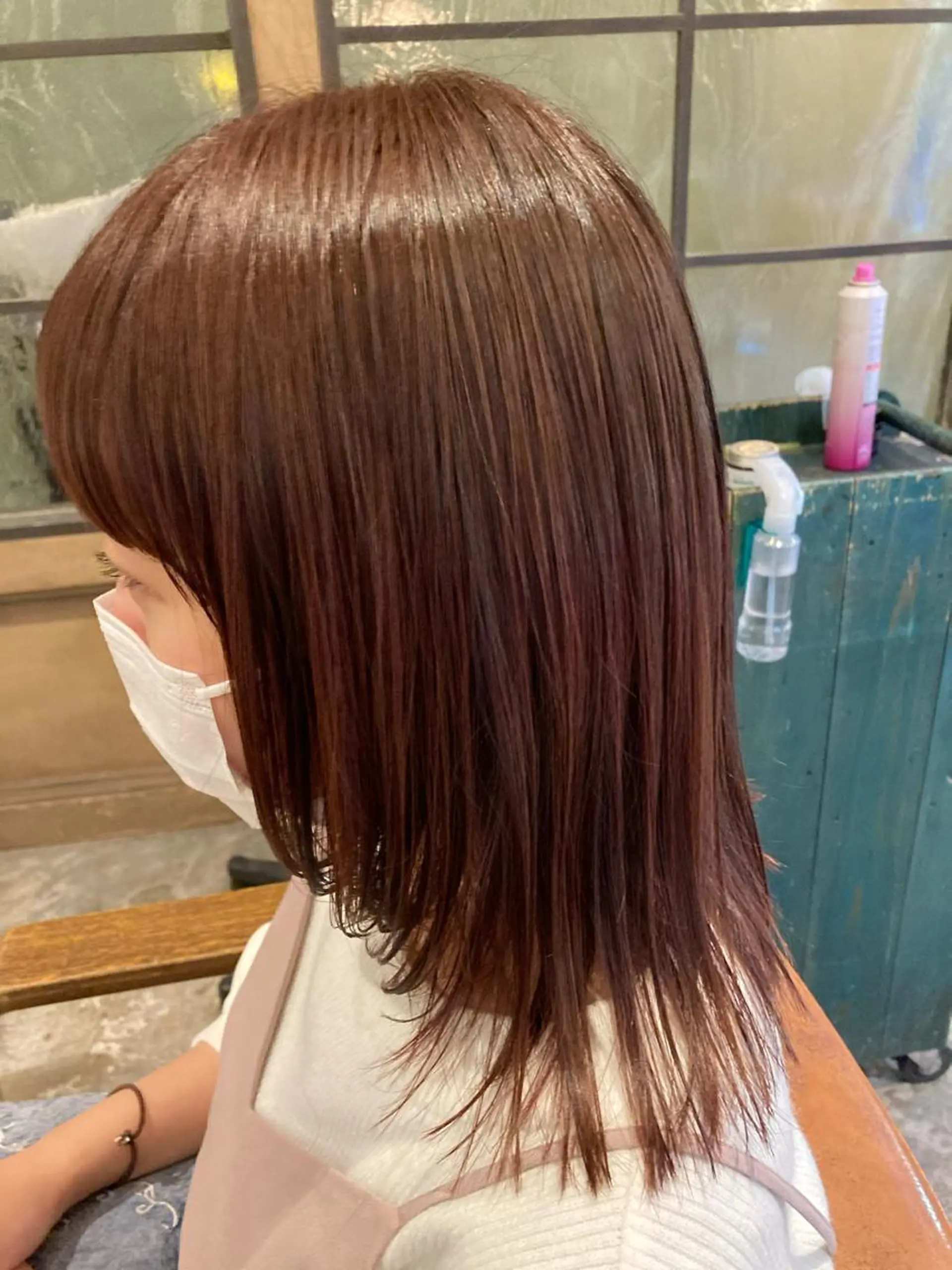 ミディアム カラー カット ヘアカラー 小笠原 悠斗のヘアスタイル