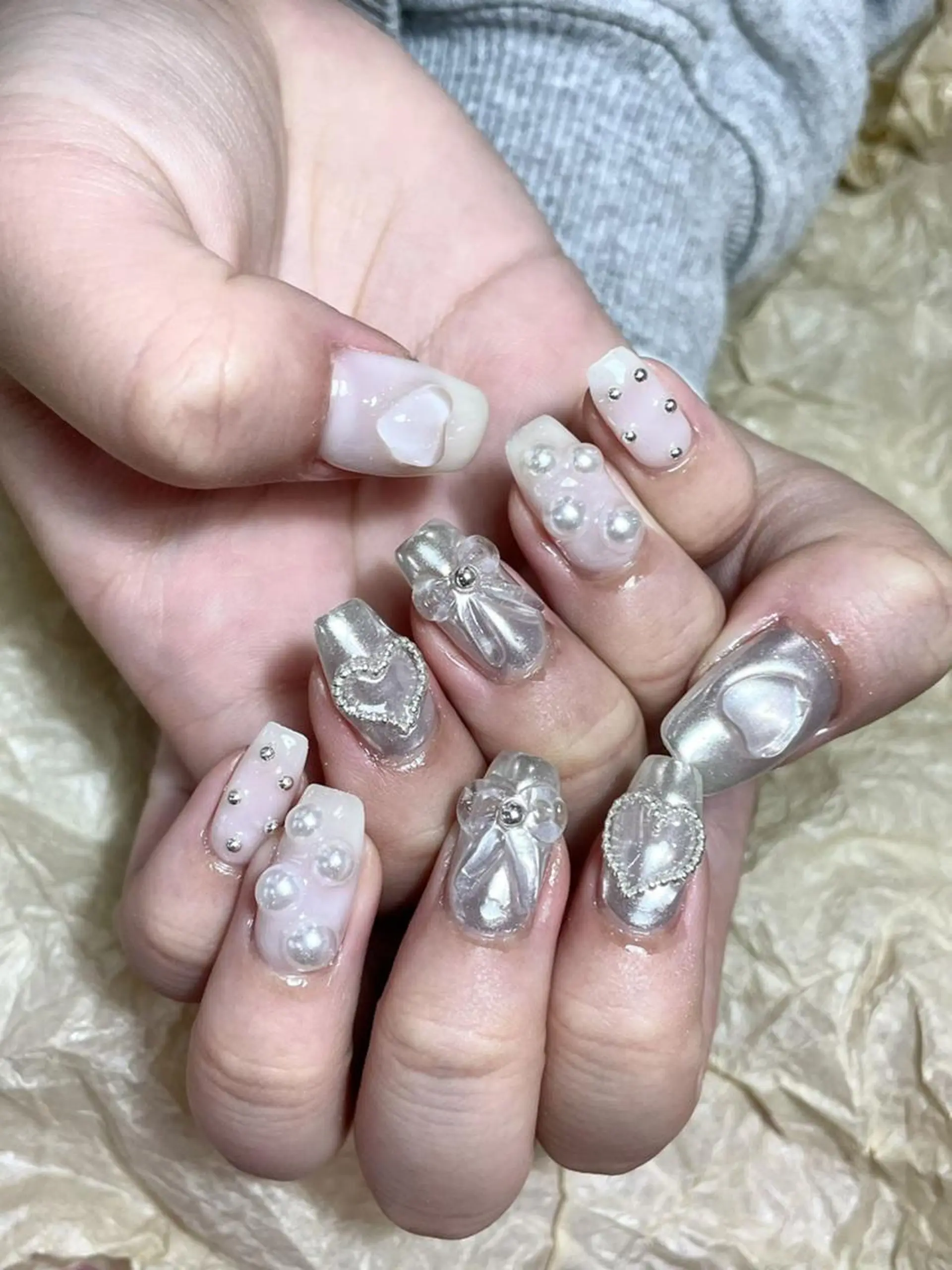 ネイル DEMAIN- 🌹のネイルデザイン