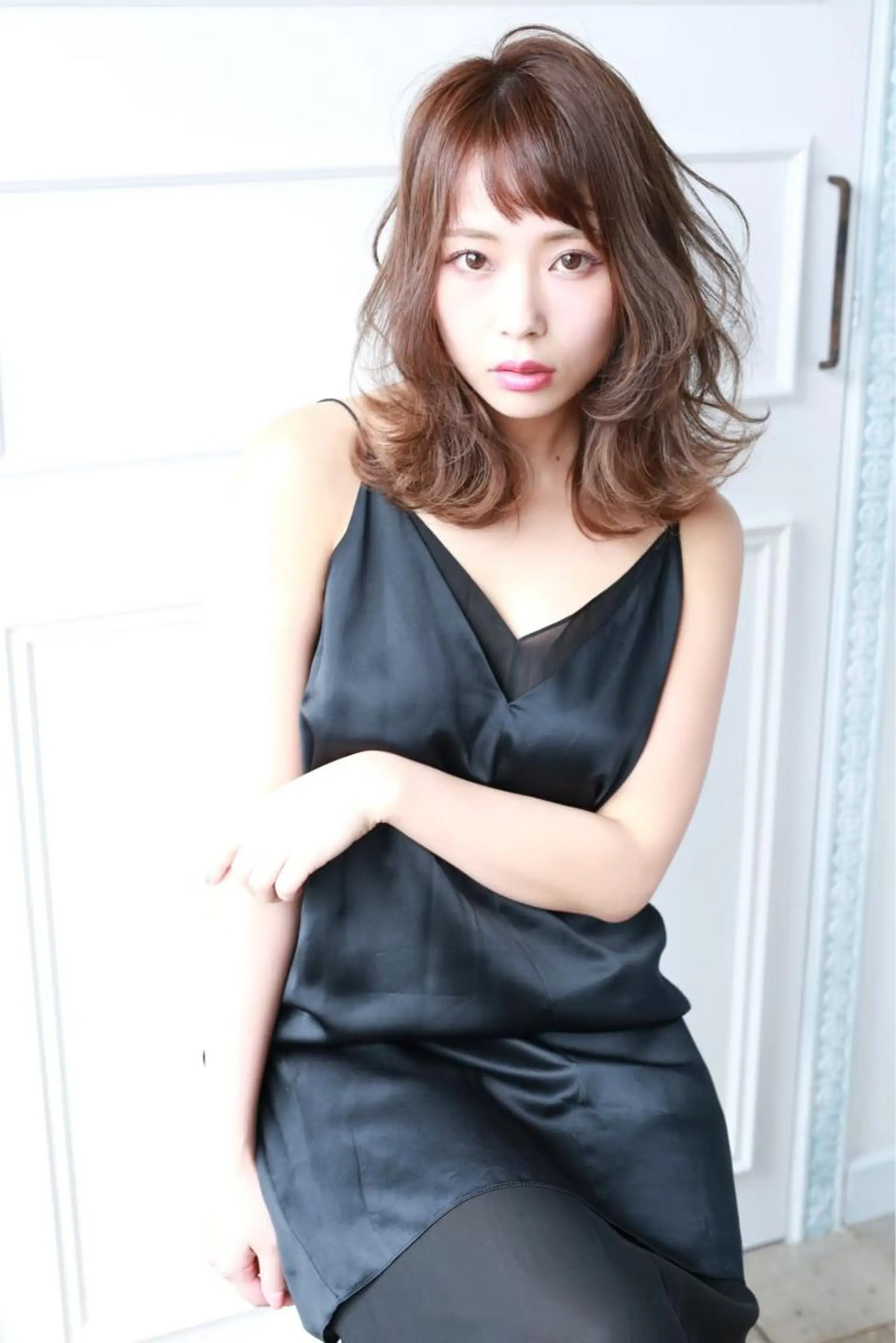 ミディアム LEVIJU hair所属・韓国ヘア🕊村上 ののこ🕊のヘアスタイル