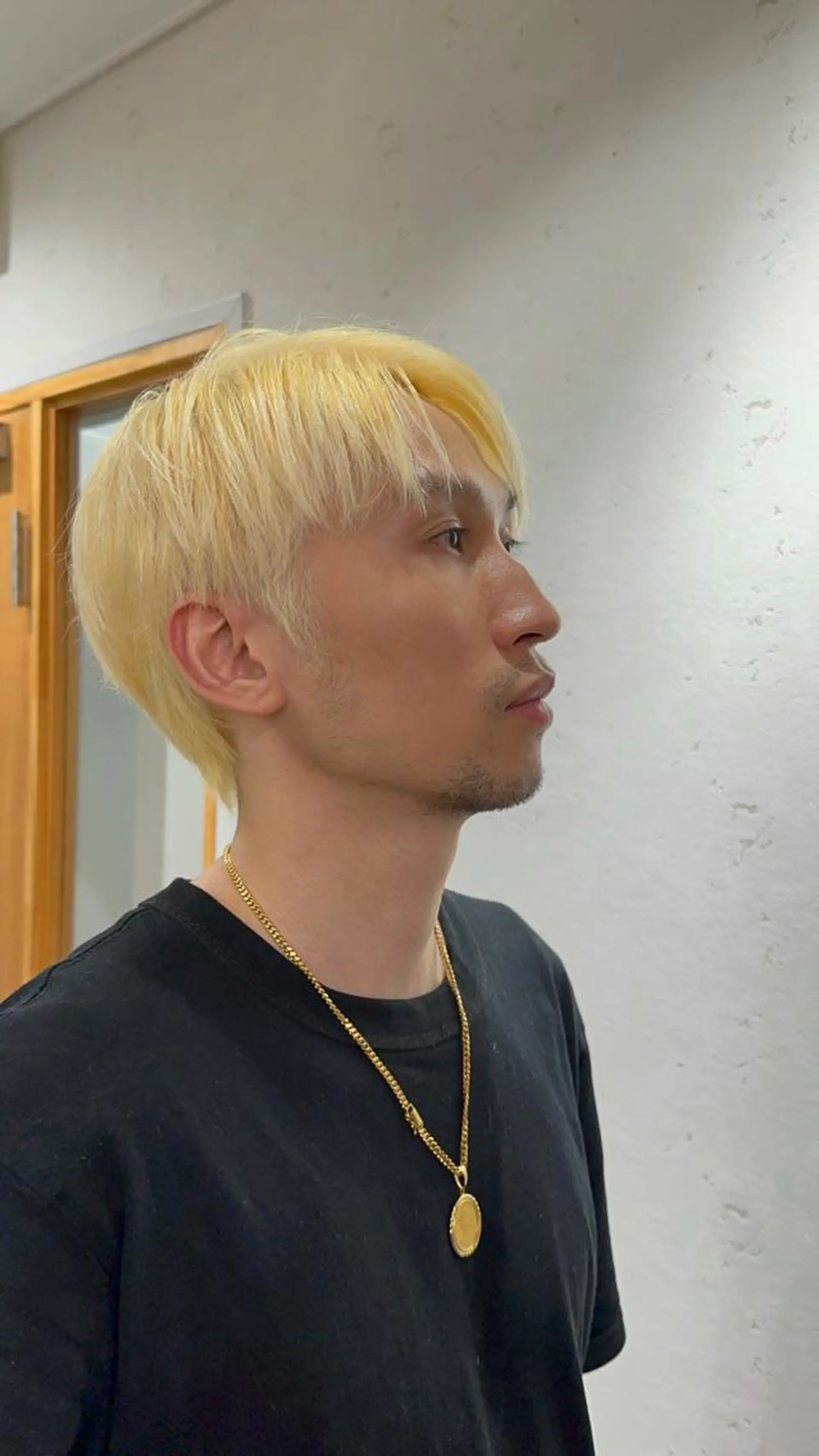 ショート カラー メンズ JOS所属・上野ハイトーン/デ ザイン✂︎touiのヘアスタイル