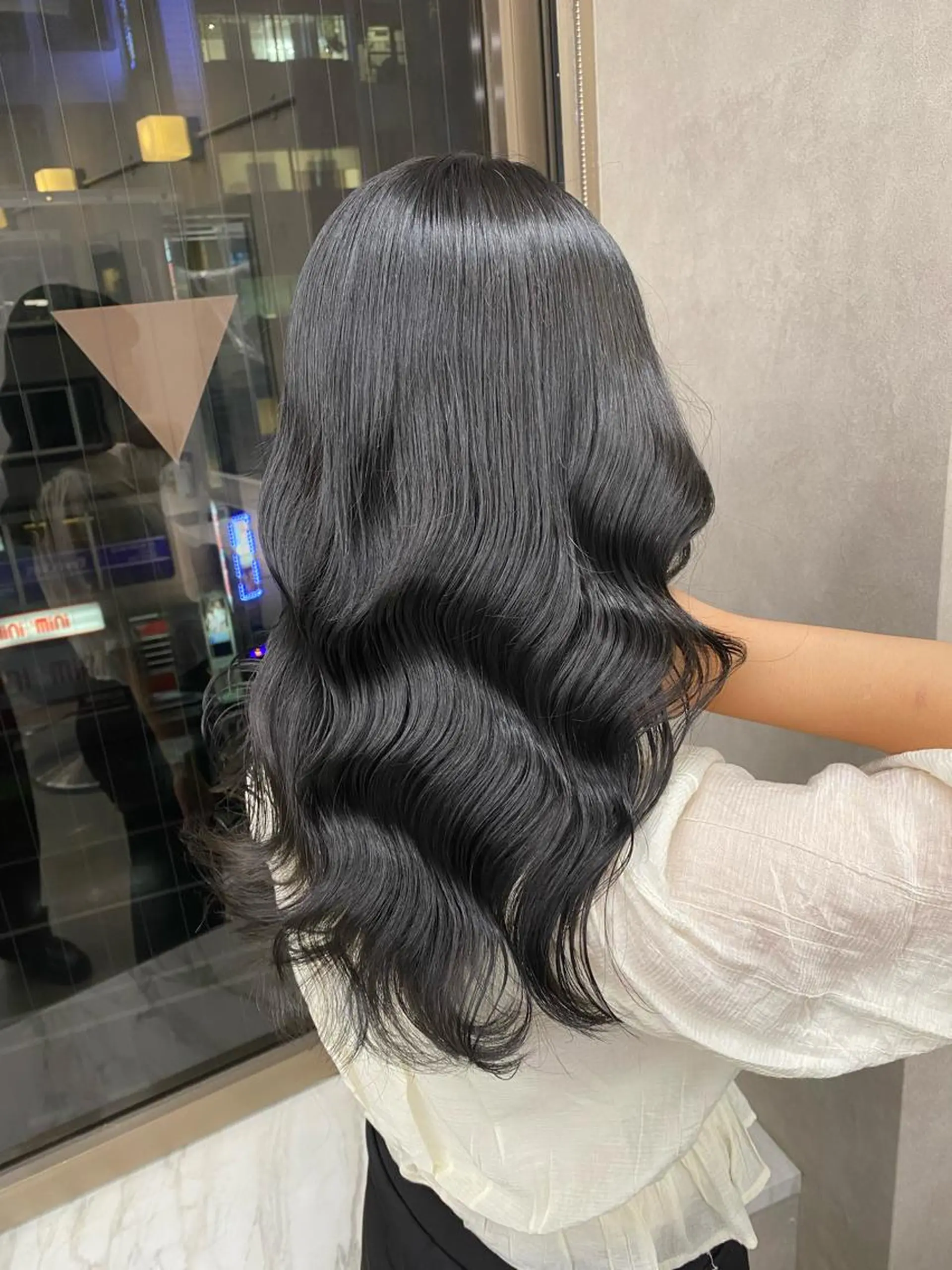 ミディアム カラー レイヤー/韓国❣️ 髪質改善/亘紘輝のヘアスタイル