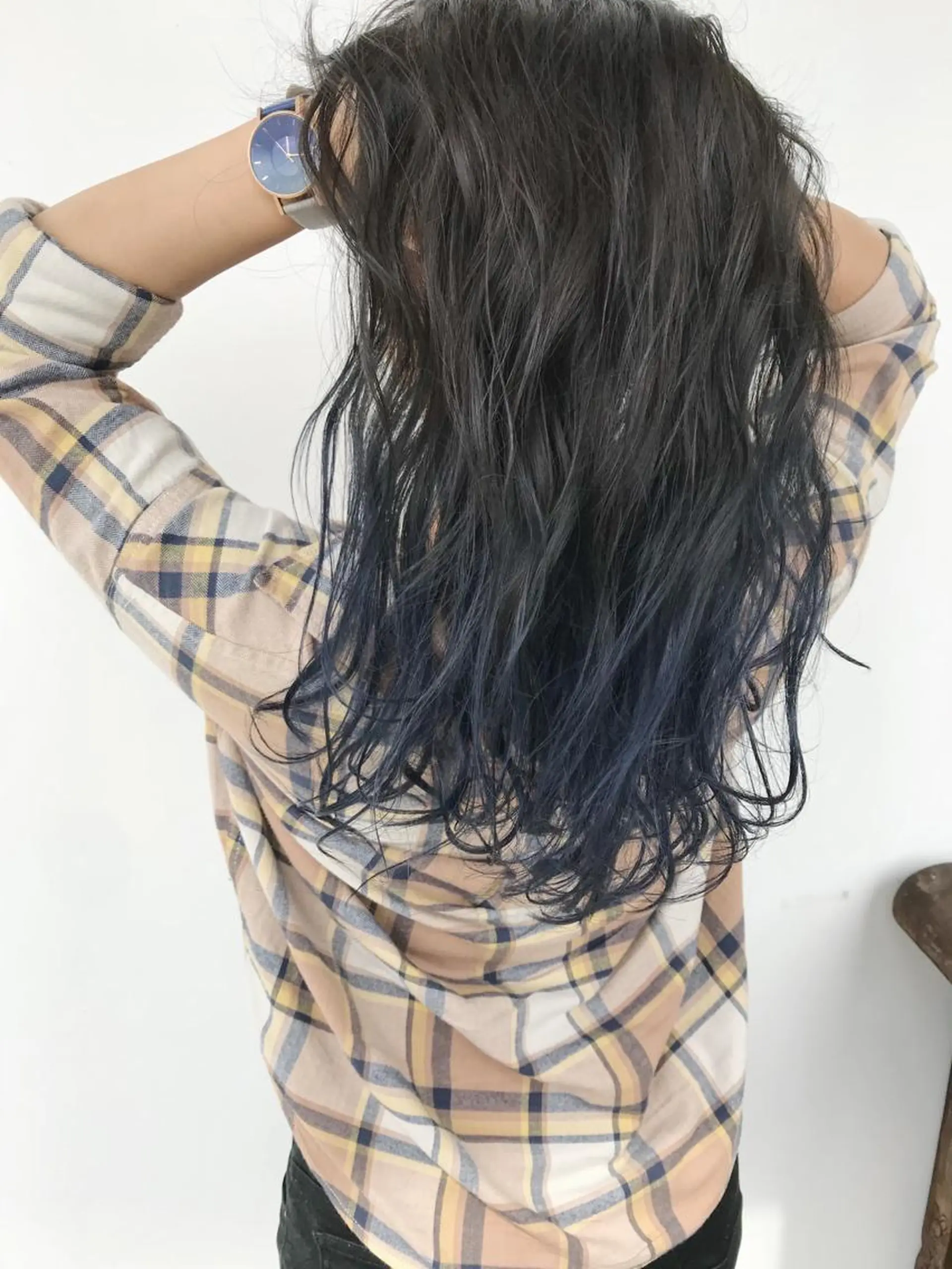 ロング カラー 新井 広之のヘアスタイル