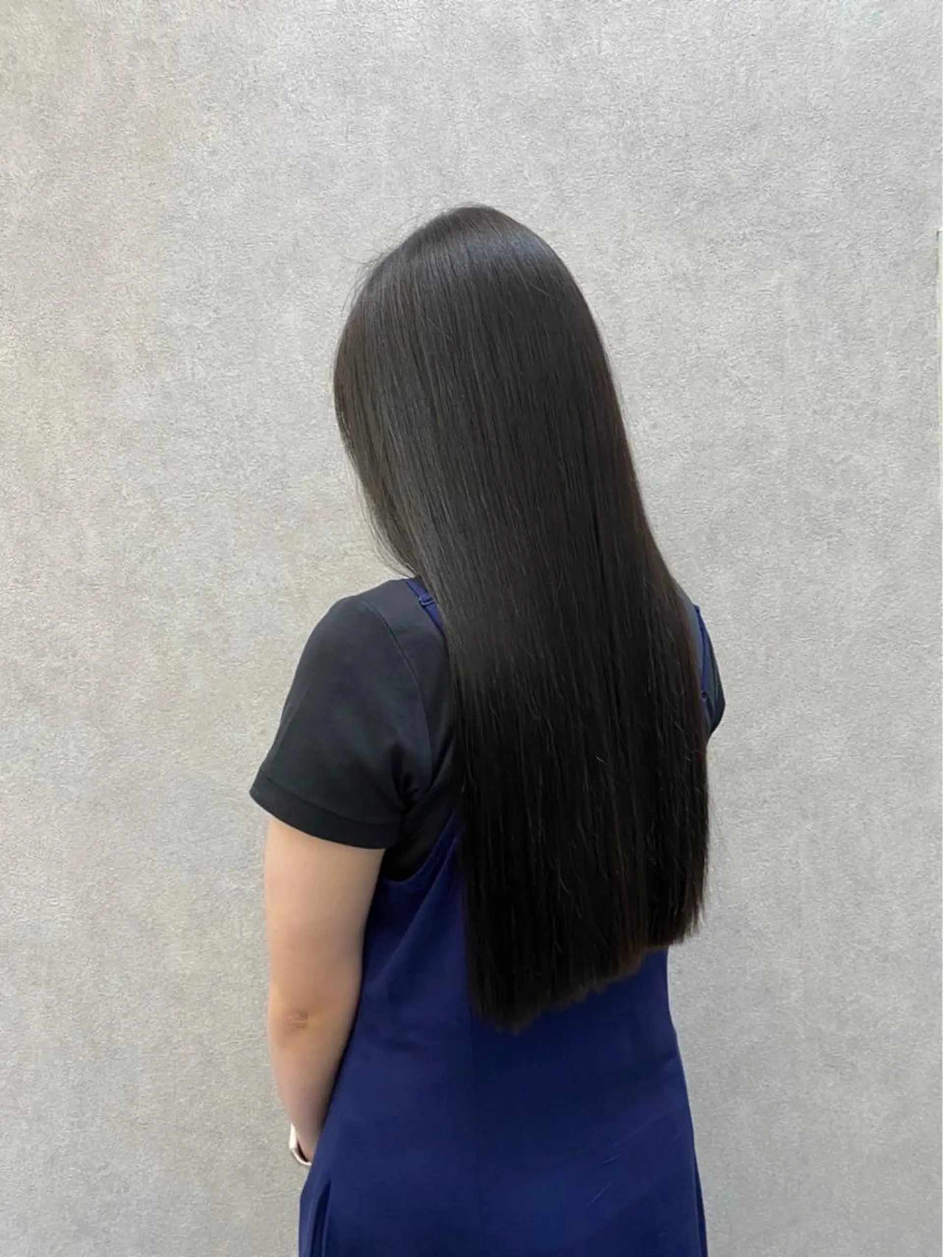 ロング rina／ベージュ ワンホン/韓国ヘアのヘアスタイル