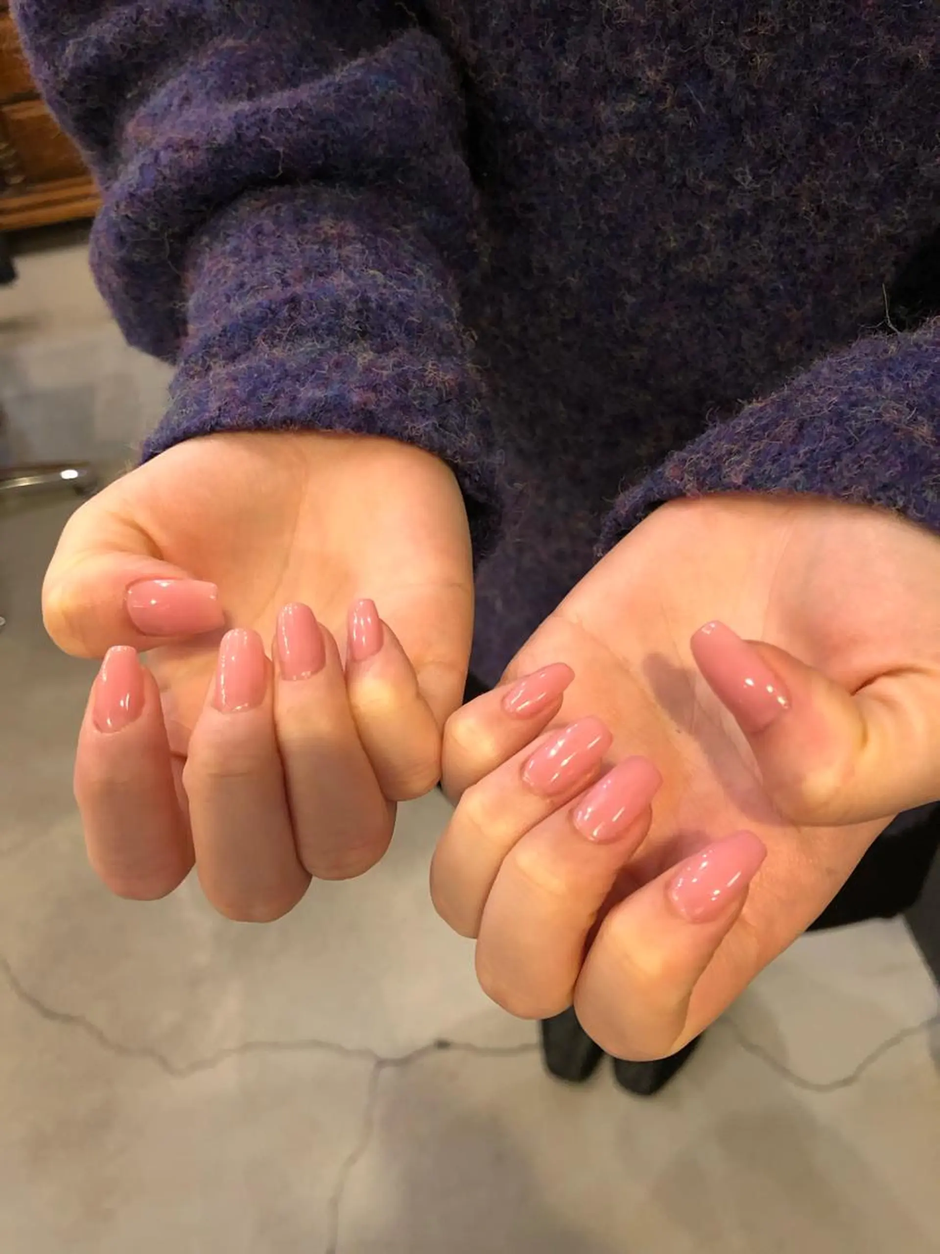 ネイル ワンカラーネイル 春ネイル ハンドネイル muhl by DILL所属・. wakanaのネイルデザイン