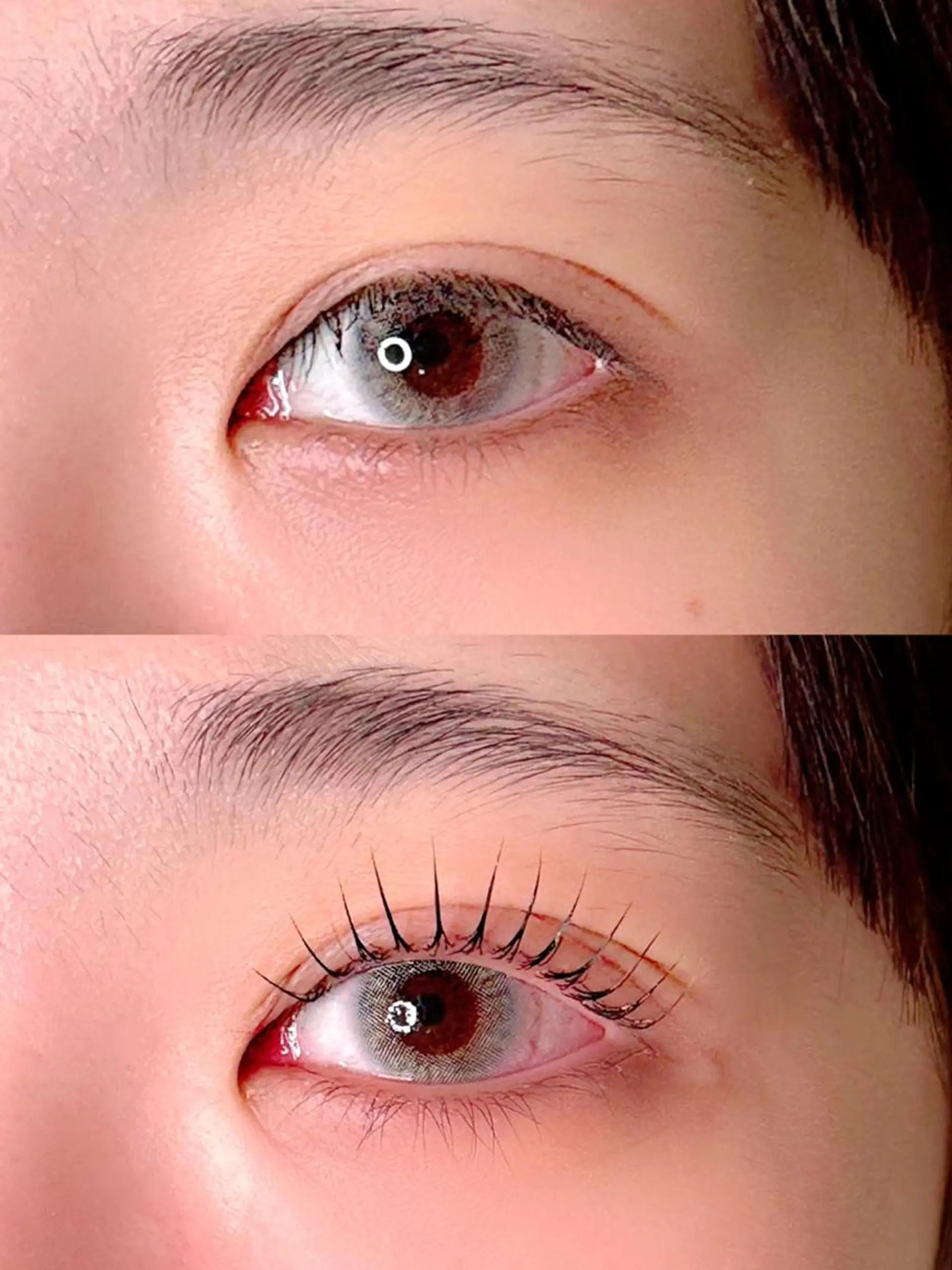 マツエク・マツパ パリジェンヌラッシュリフト まつげパーマ 一重×まつ毛パーマ 【and.R 】齋藤 惠女のマツエク・マツパデザイン