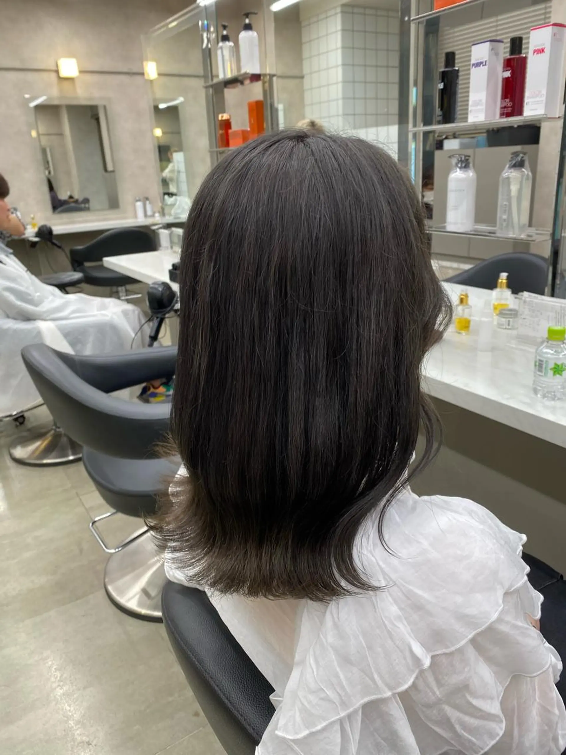 セミロング カラー ダブルカラー/ 横浜/JURIのヘアスタイル