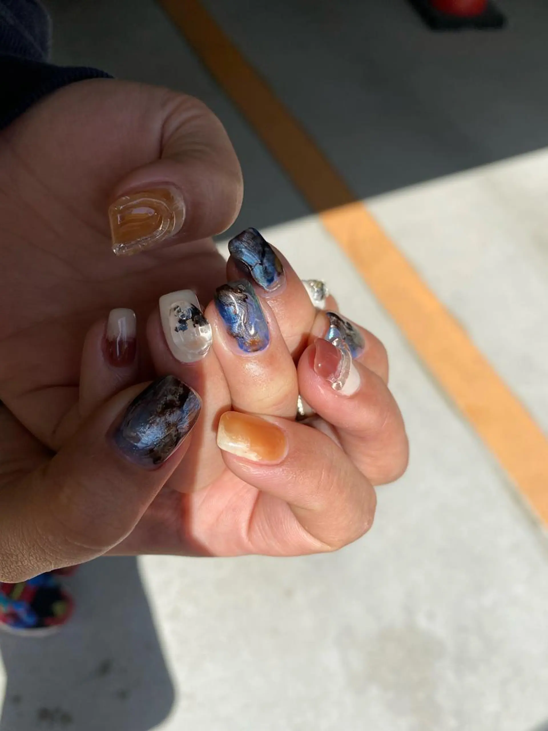 ネイル ハンドネイル nail salon  ∞ mikanal ∞所属・nailsalon ∞ ﾐｶﾅﾙ ∞のネイルデザイン