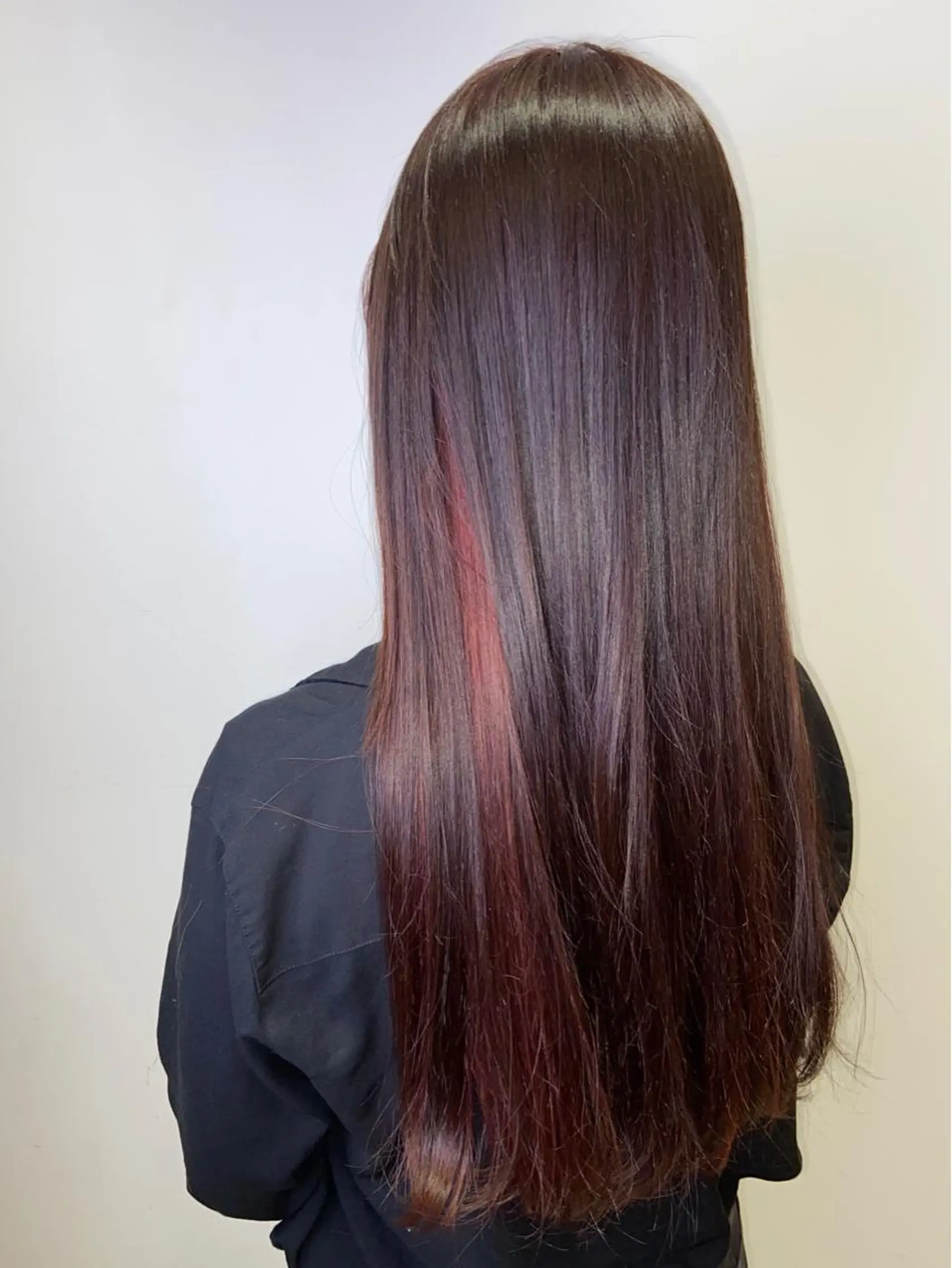 ロング カラー ヘアカラー 🐺ウルフ/レイヤー 似合わせ‎🤍沙羅のヘアスタイル