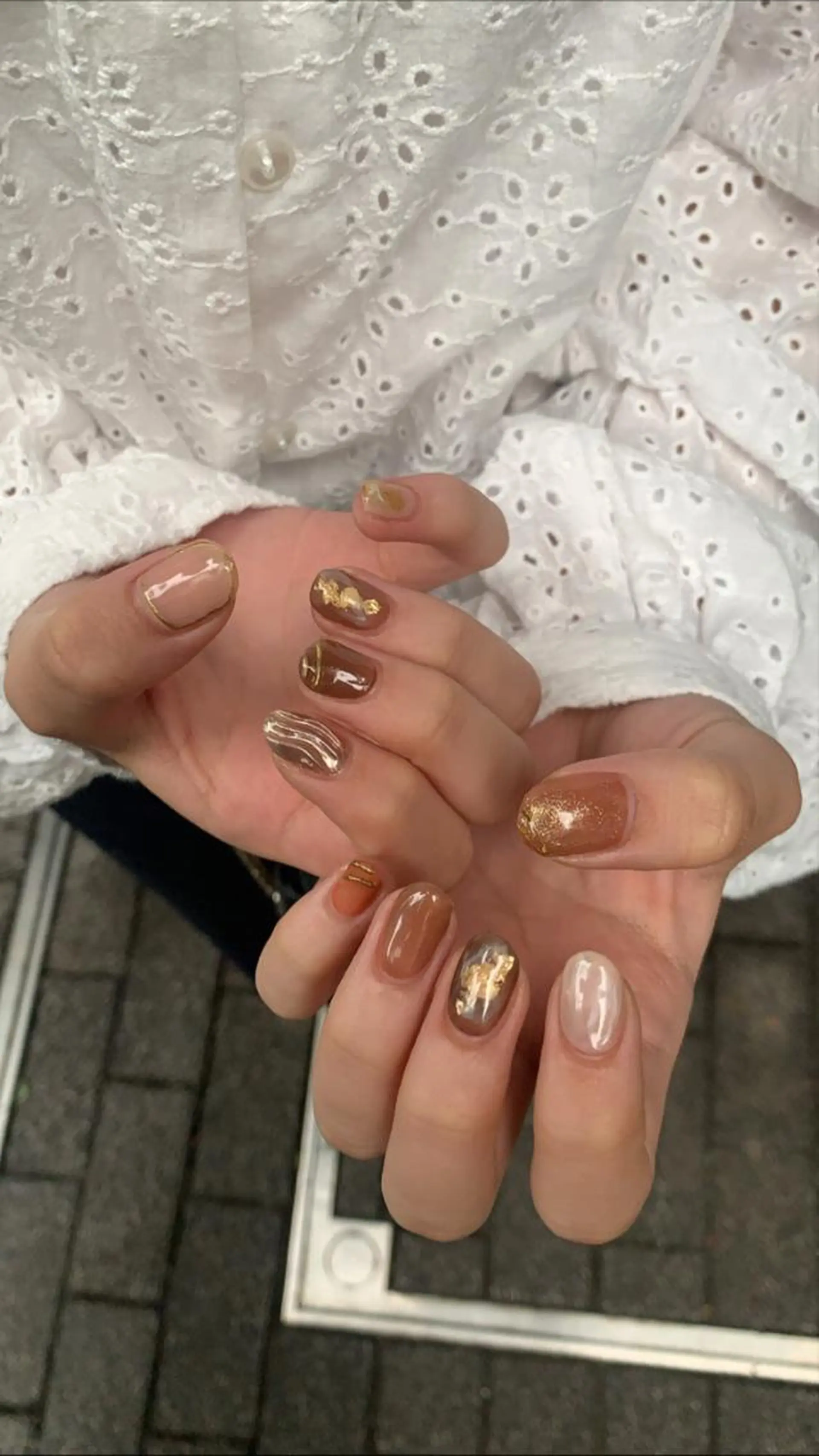 ネイル 平野葵🎀 hair/nailのネイルデザイン