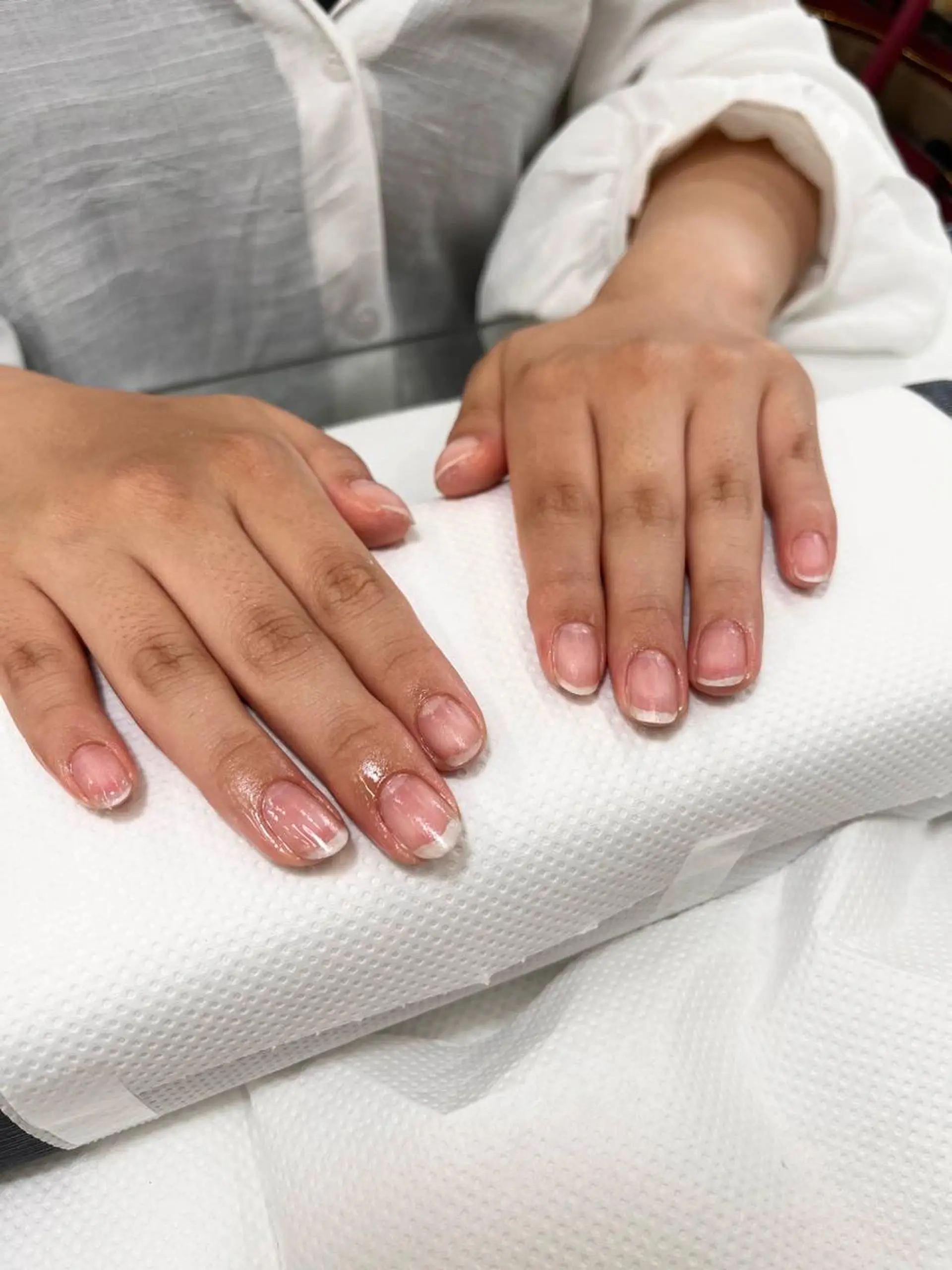 ネイル チークネイル ハート ✿ ʜᴀʏᴀSʜɪ Sᴀᴏʀɪ ✿のネイルデザイン