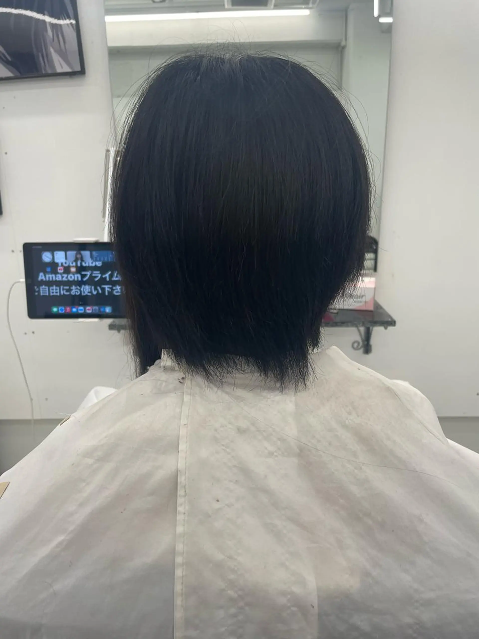 ショート エクステ 家田 竜のヘアスタイル