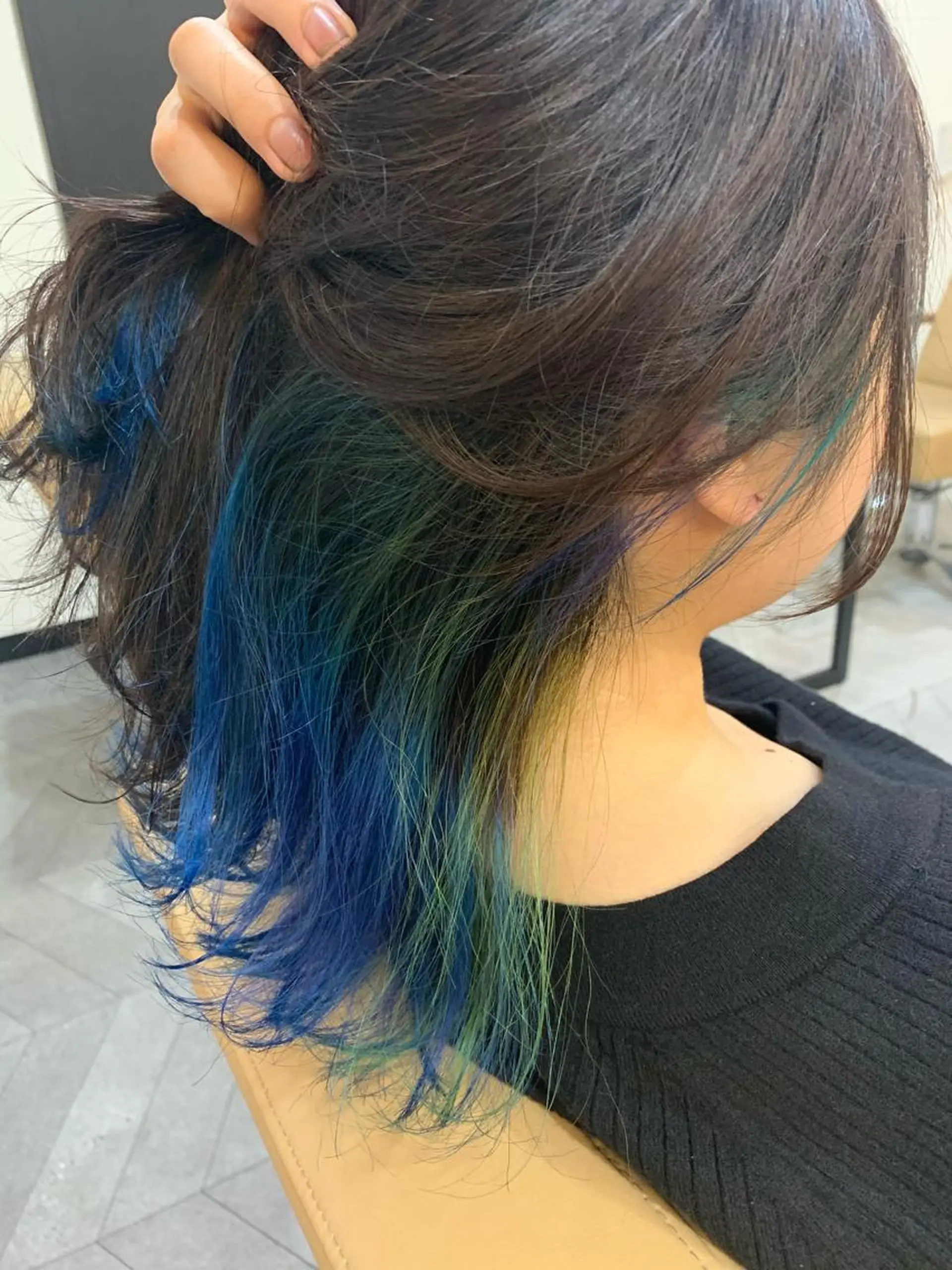 ミディアム カラー カット ヘアカラー トリートメント est hair Ameri 松戸西口店所属・est  店長 ✂︎高橋✂︎のヘアスタイル