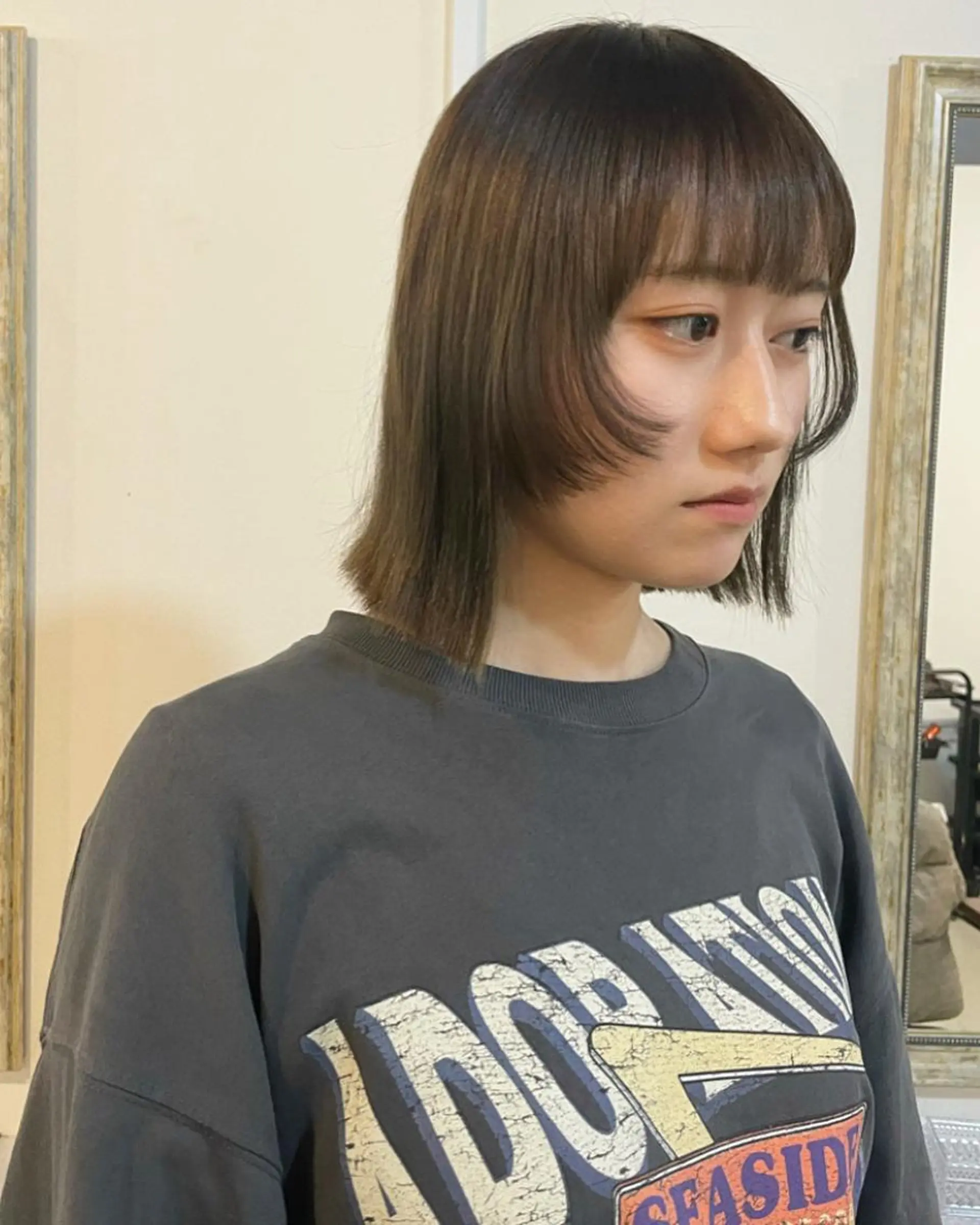 ショート sherry/R所属・sherry/R 三川町　川口真里奈のヘアスタイル