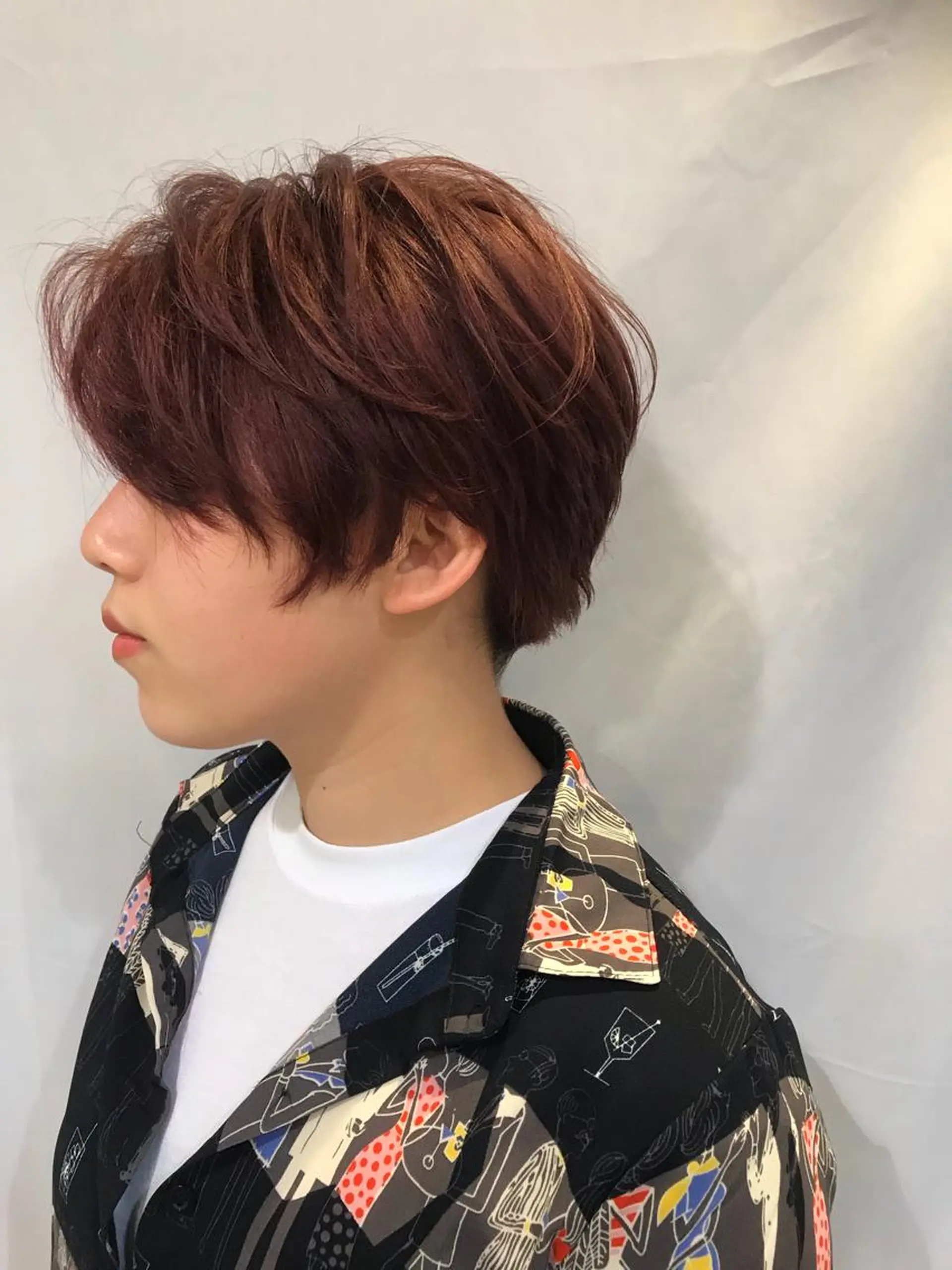 ショート 三田 豪のヘアスタイル