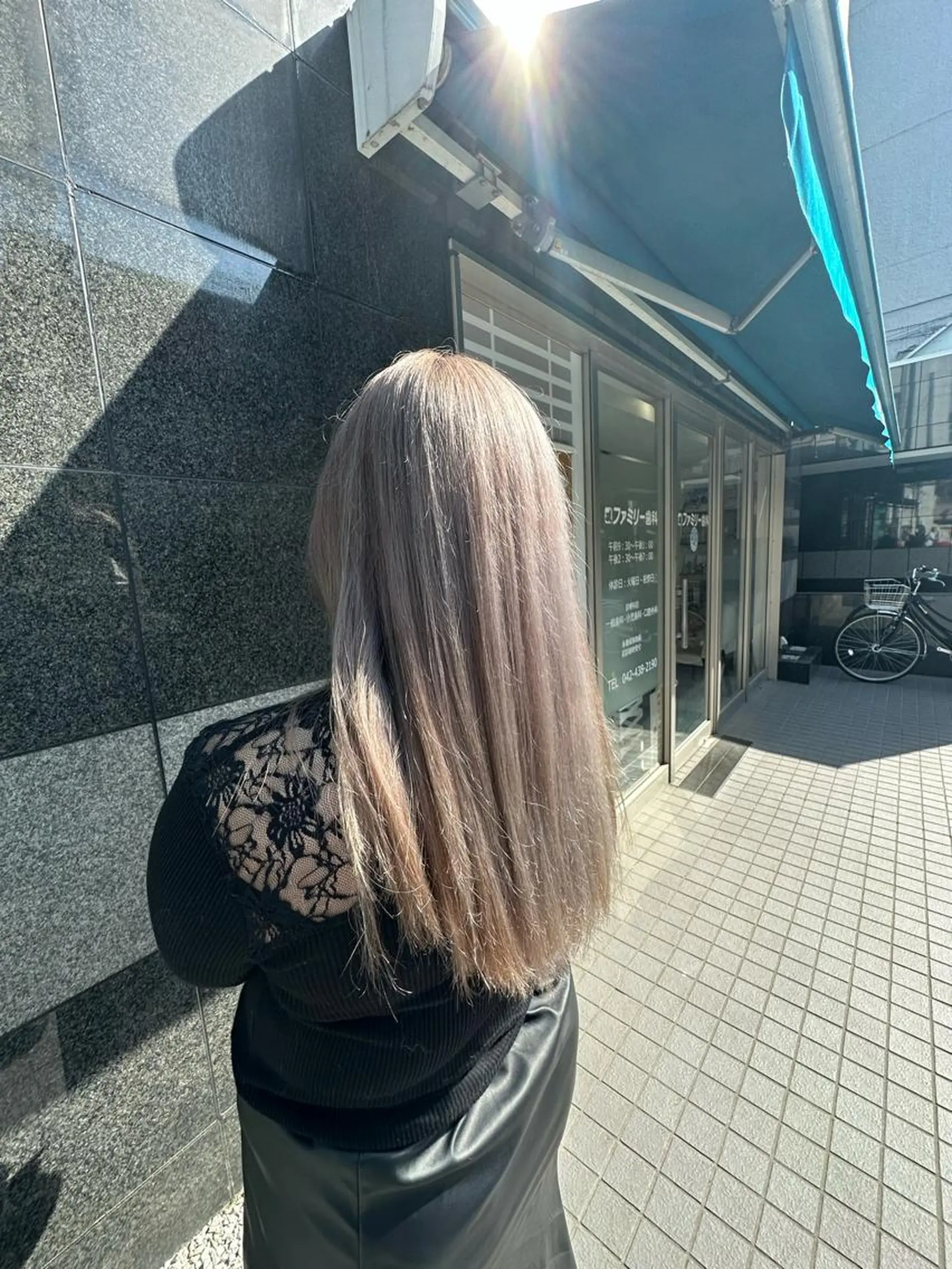 ロング カラー ‪❥ブリーチ💗 MIKUのヘアスタイル