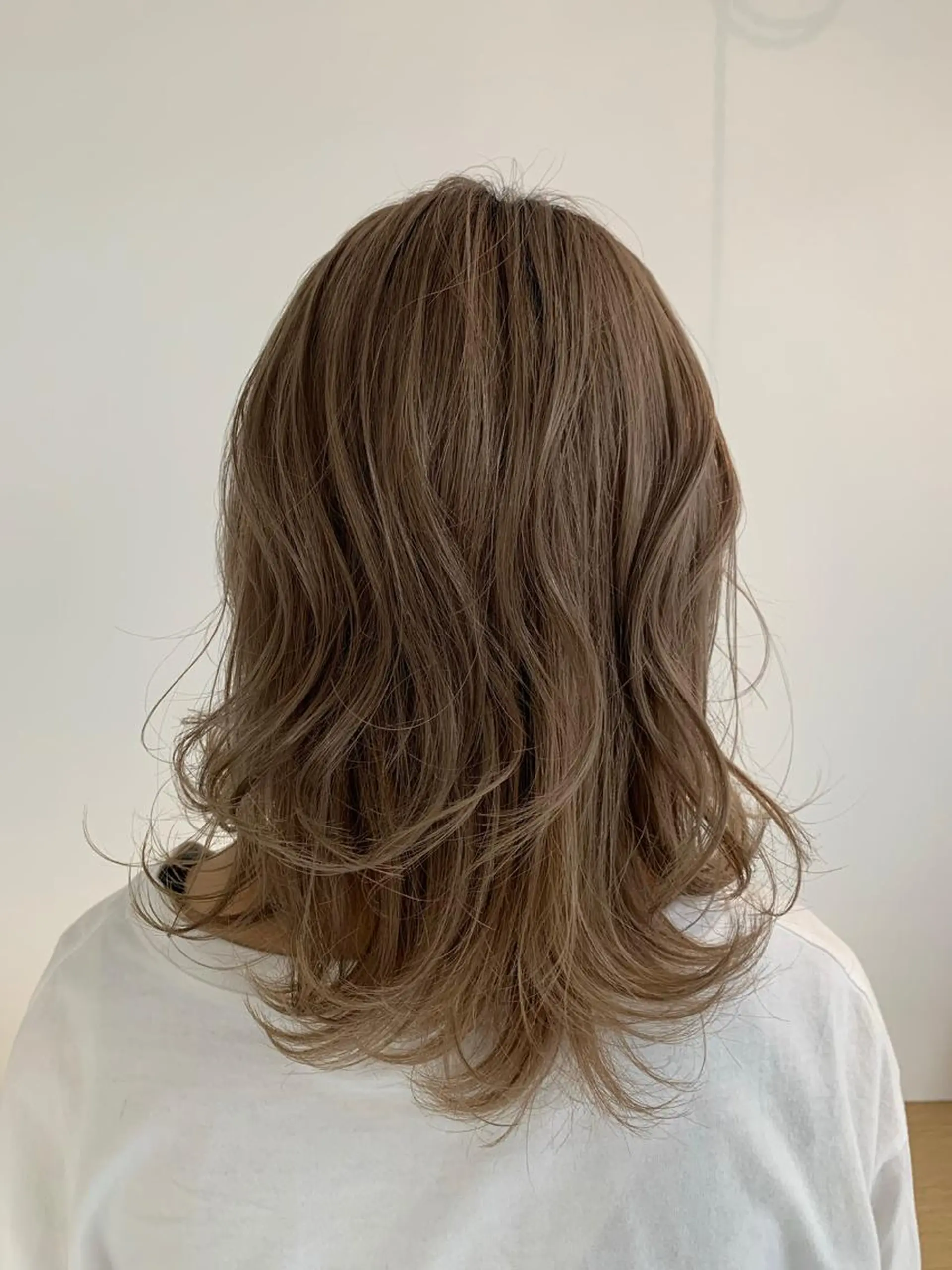 ミディアム トリートメント 福田 千尋のヘアスタイル