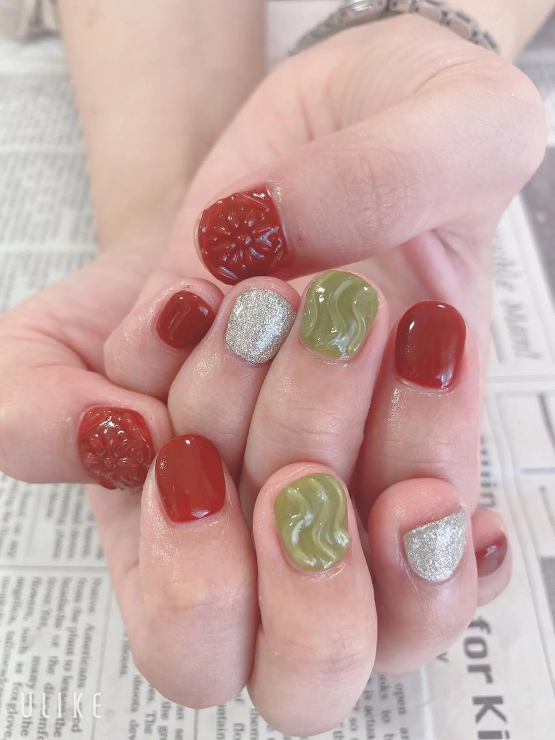 ネイル ハンドネイル ハンドケア 森山 舞のネイルデザイン