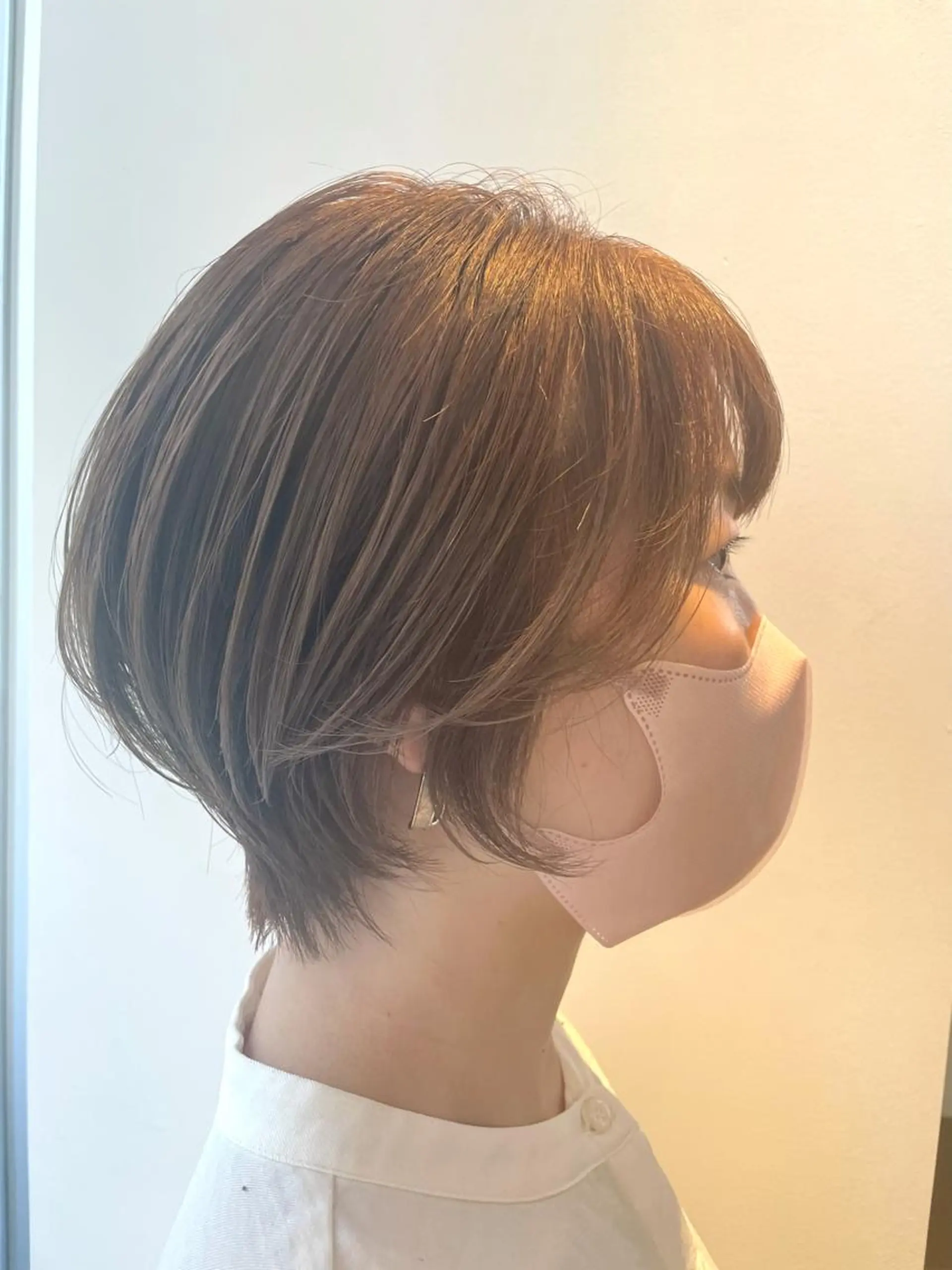 ショート カラー 笠原 健人のヘアスタイル