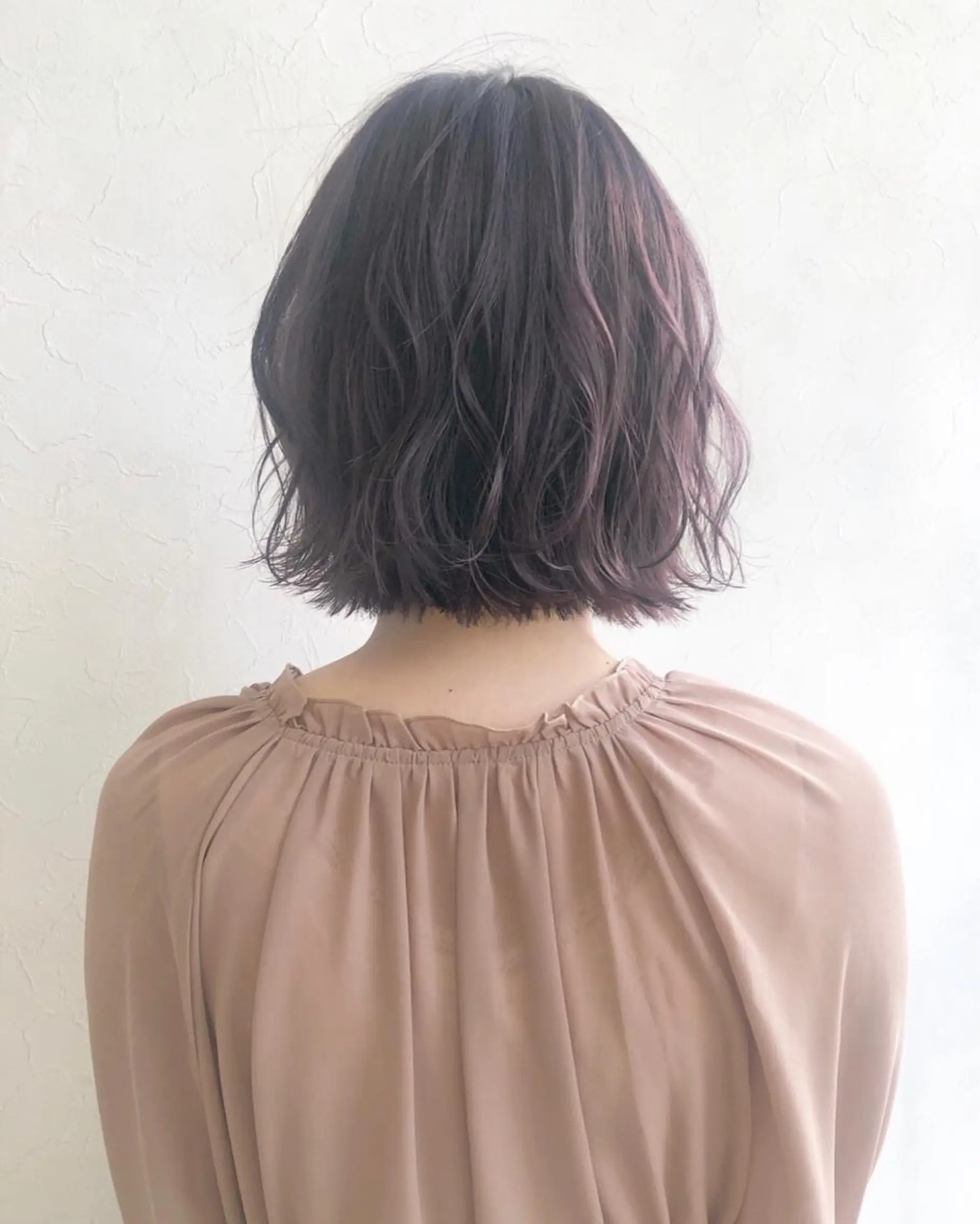 ミディアム カラー nakahara madokaのヘアスタイル