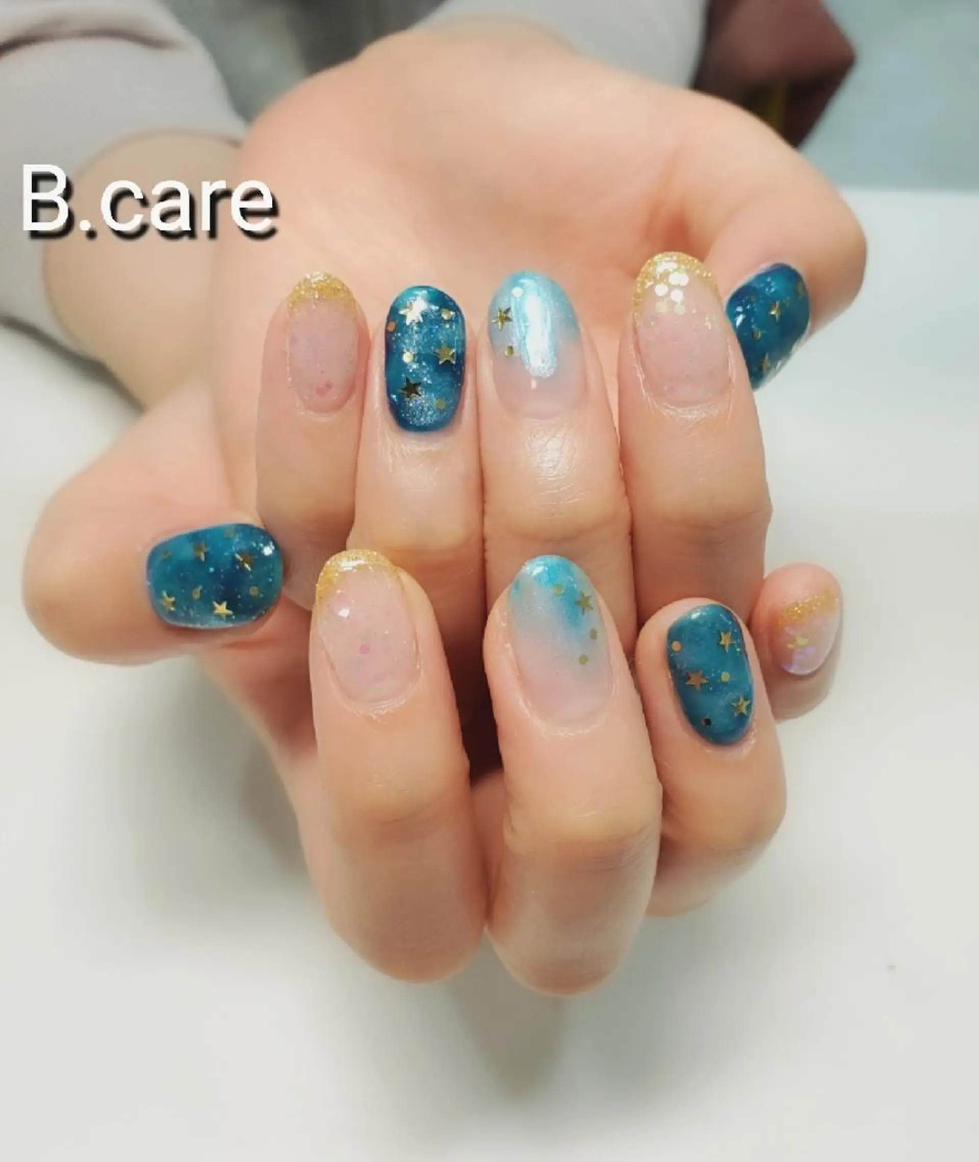 ネイル フレンチネイル B.care自由ヶ丘所属・早坂  のネイルデザイン