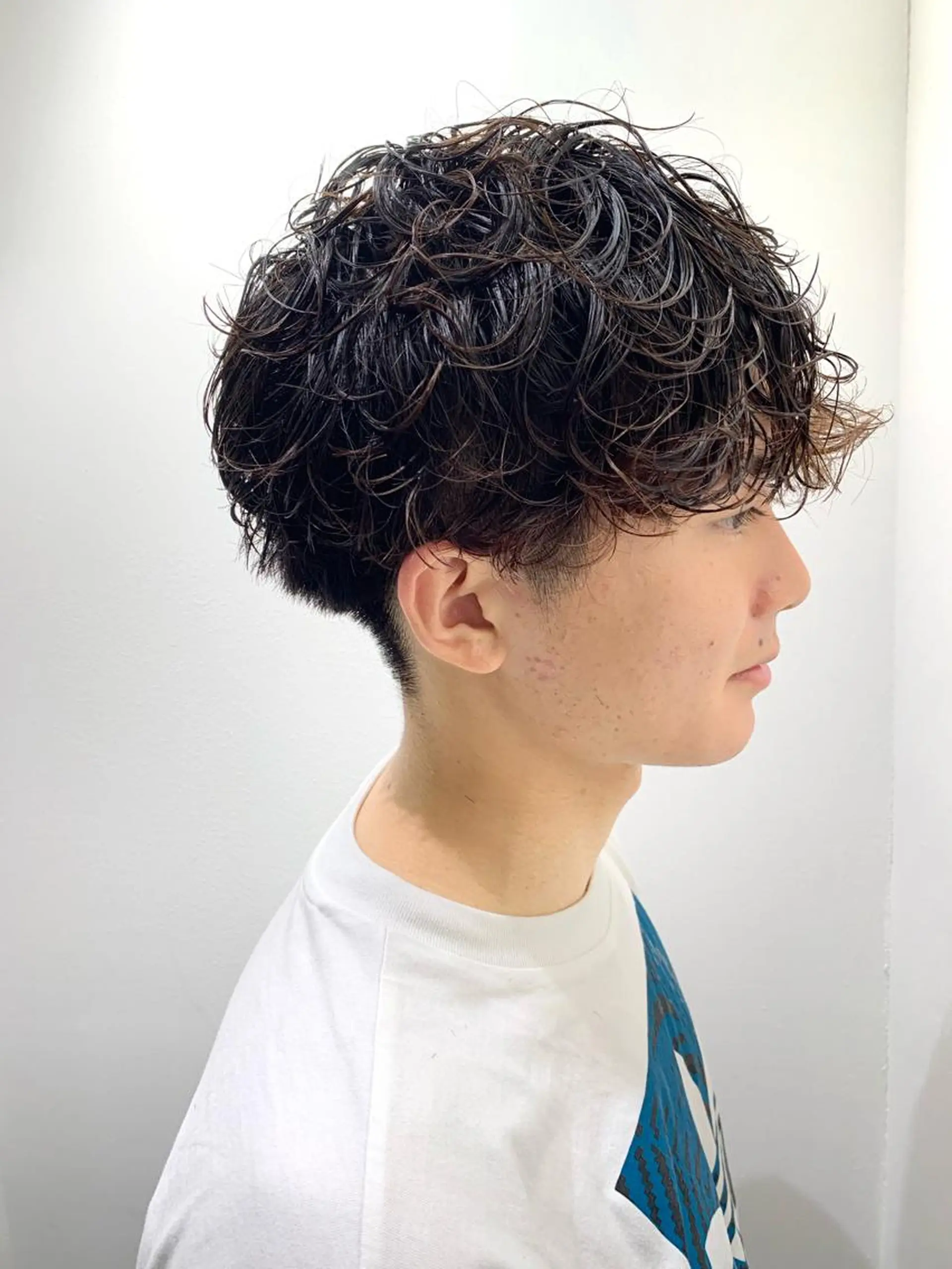 パーマ メンズ ケアブリーチ/ili 村上佳那多のヘアスタイル