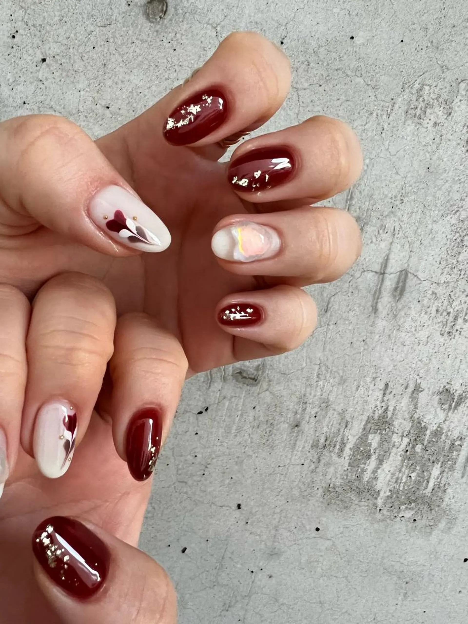 ネイル 持ち込み ニュアンスネイル Charme. NOBUKOのネイルデザイン