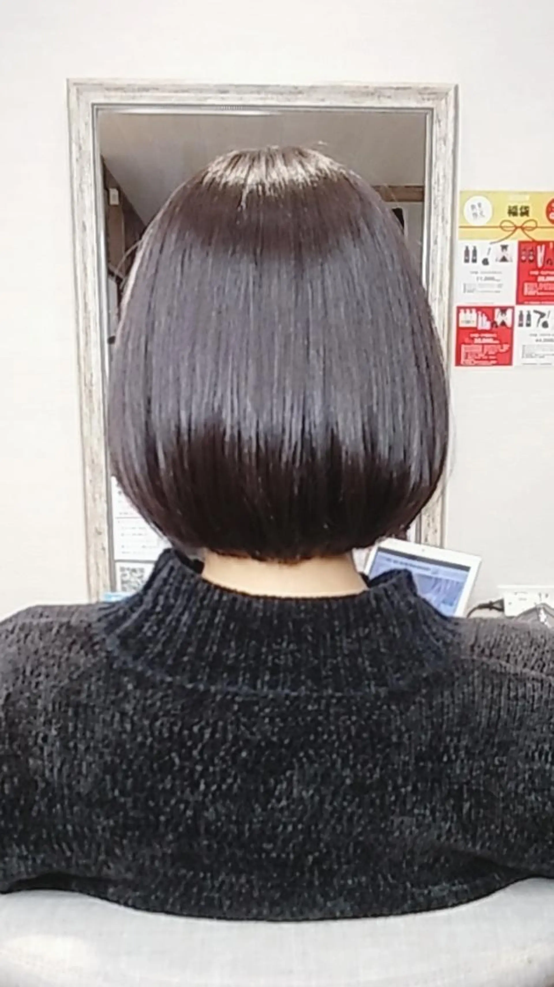 カラー アッシュ オレンジ ボブ ponte福岡西店所属・kijima ricoのヘアスタイル
