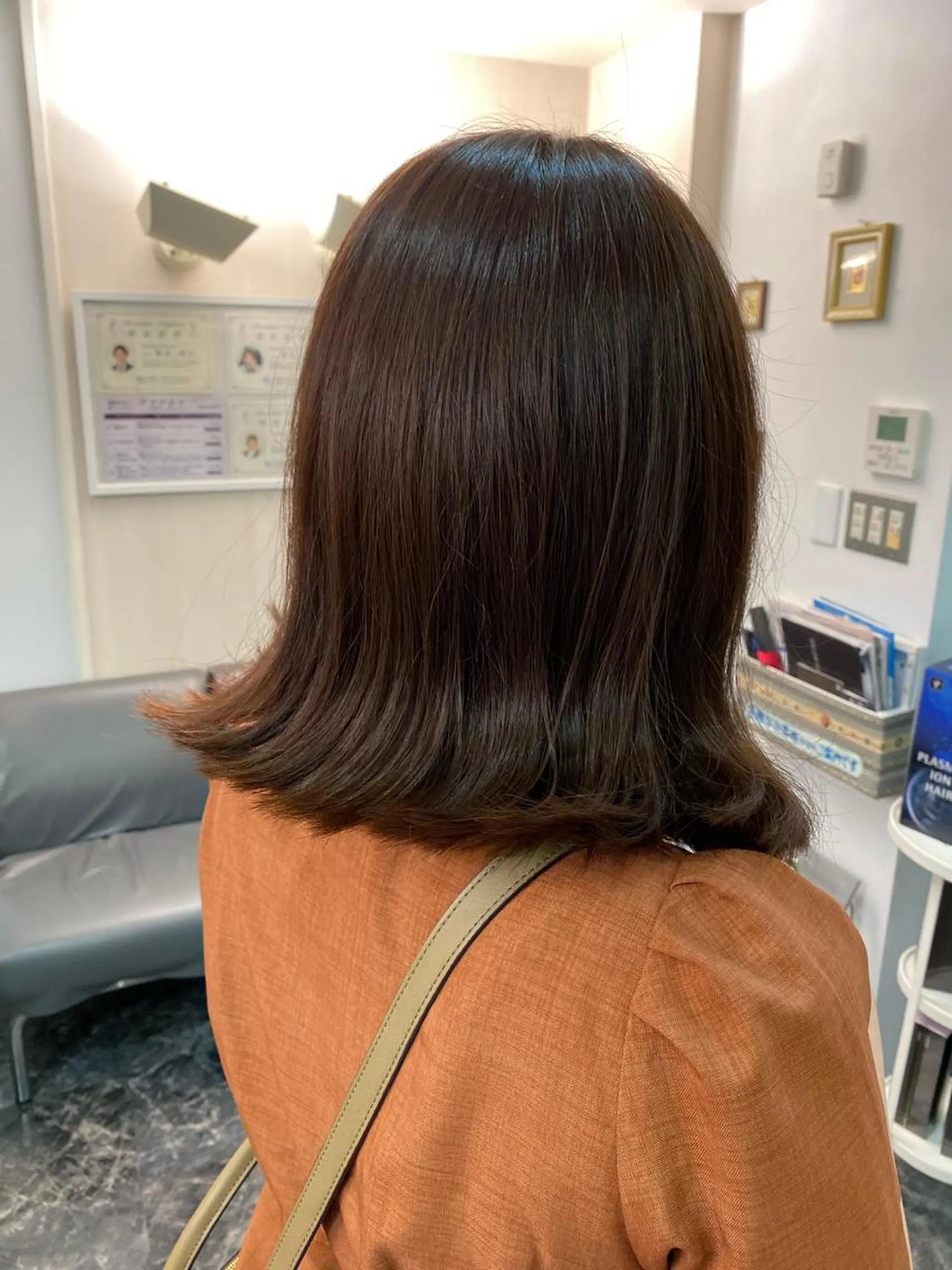 ミディアム カラー hair make HY所属・木下 広太のヘアスタイル
