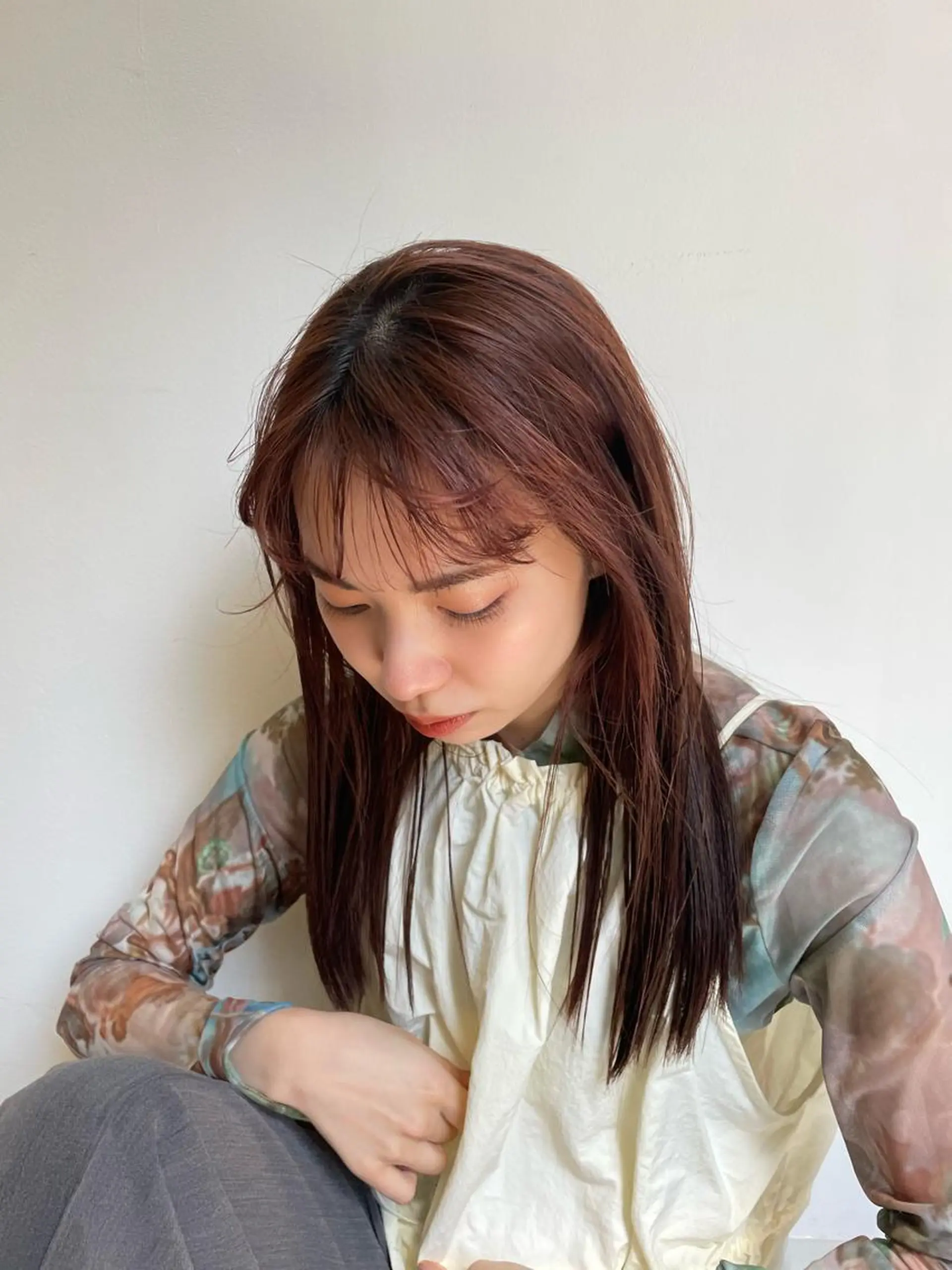 ロング カラー sakura🌸 レイヤー/韓国ヘアのヘアスタイル