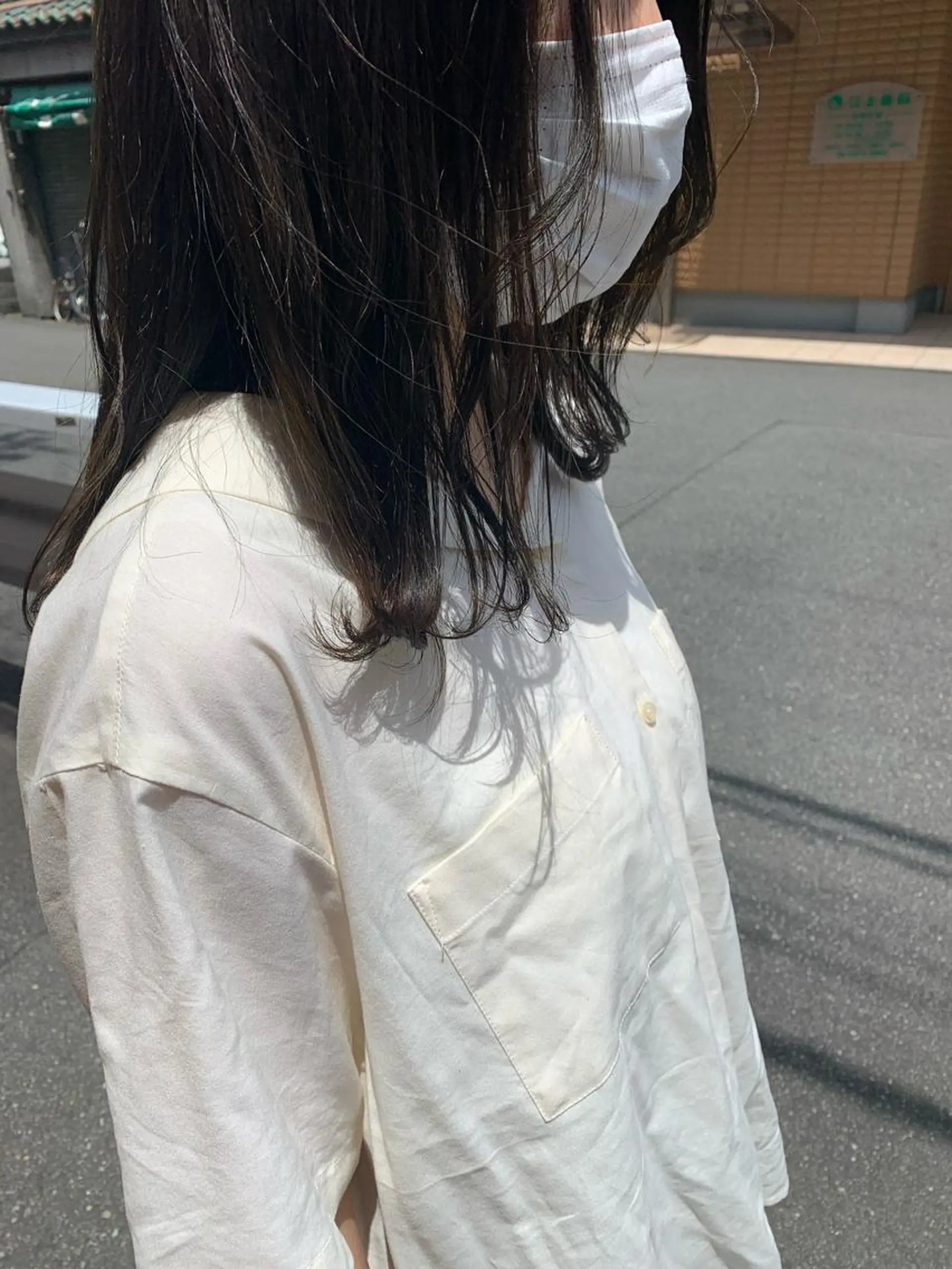 ミディアム カラー ヘアアレンジ ヘアカラー トリートメント 中津/柔らかカラー/ ナガオ　イズミのヘアスタイル